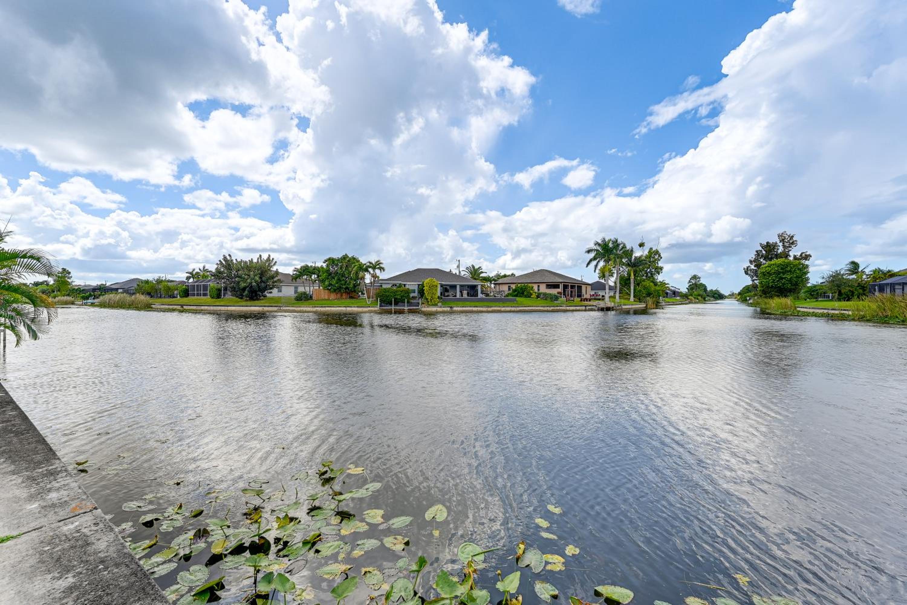 Waterfront Cape Coral Home Views and Birdwatching