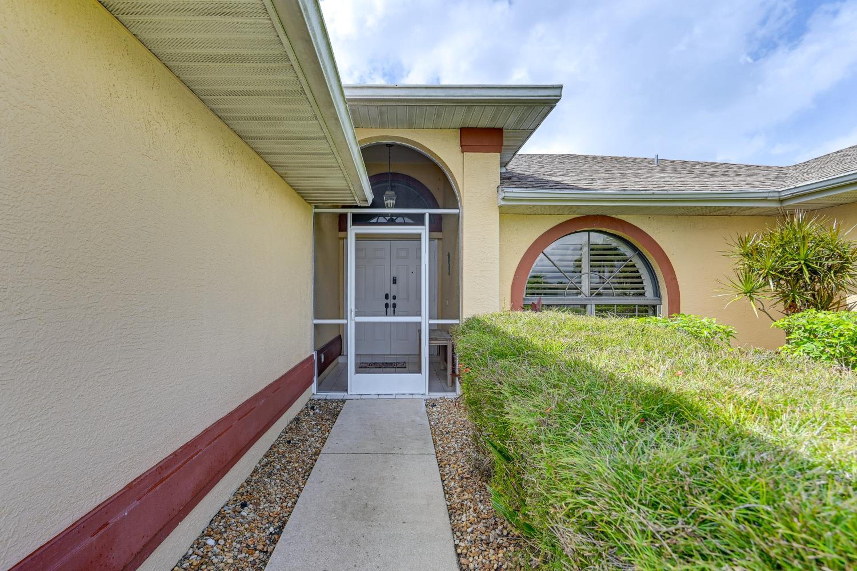 Waterfront Cape Coral Home Views and Birdwatching