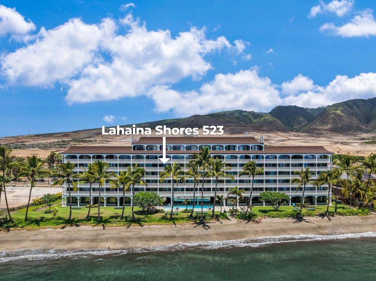 Lahaina Shores 523 · LS 523 Direct Beachfront Studio with Stunni
