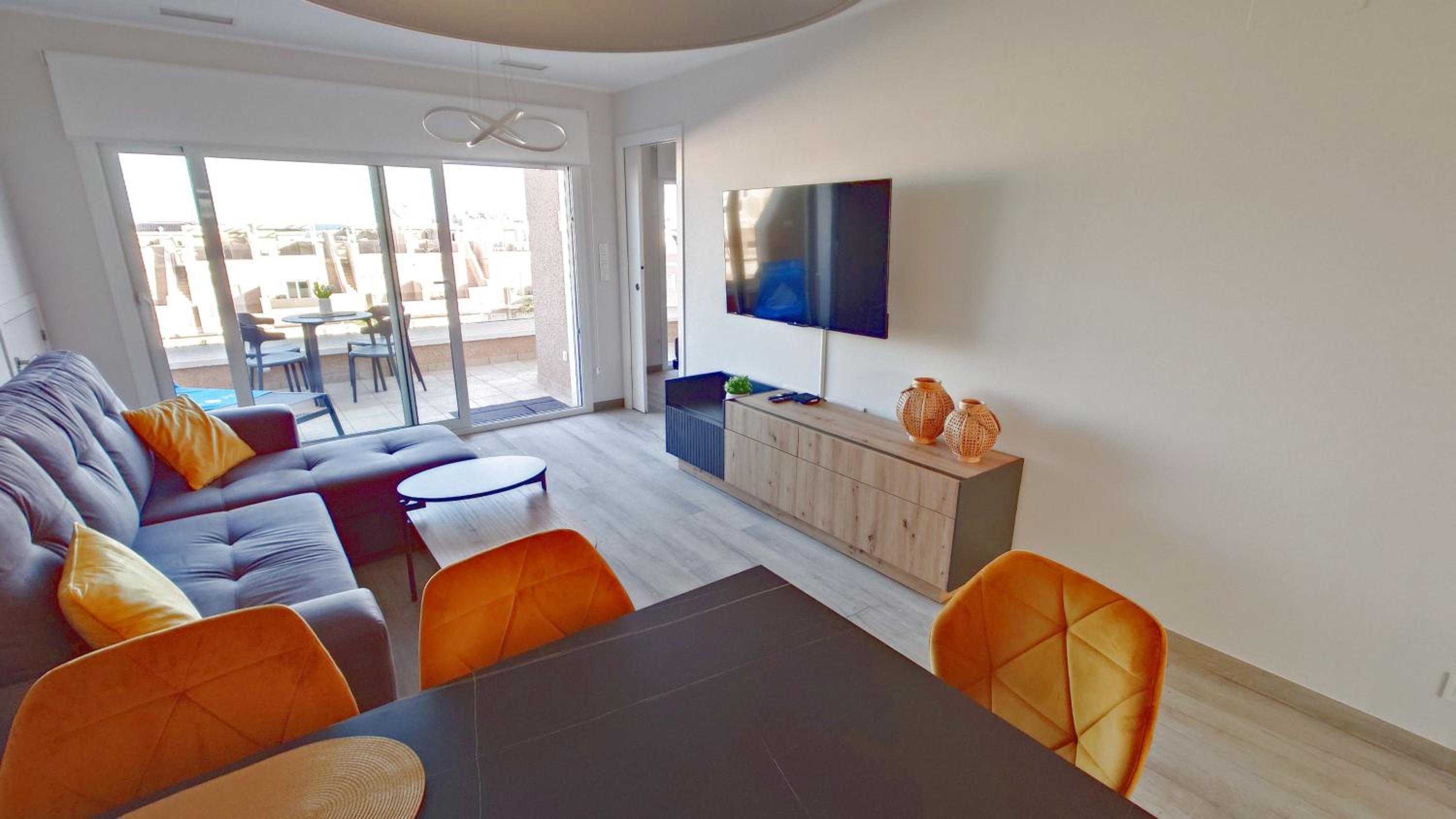 Torre sol Penthouse - jacuzzi - AC - garage - pool