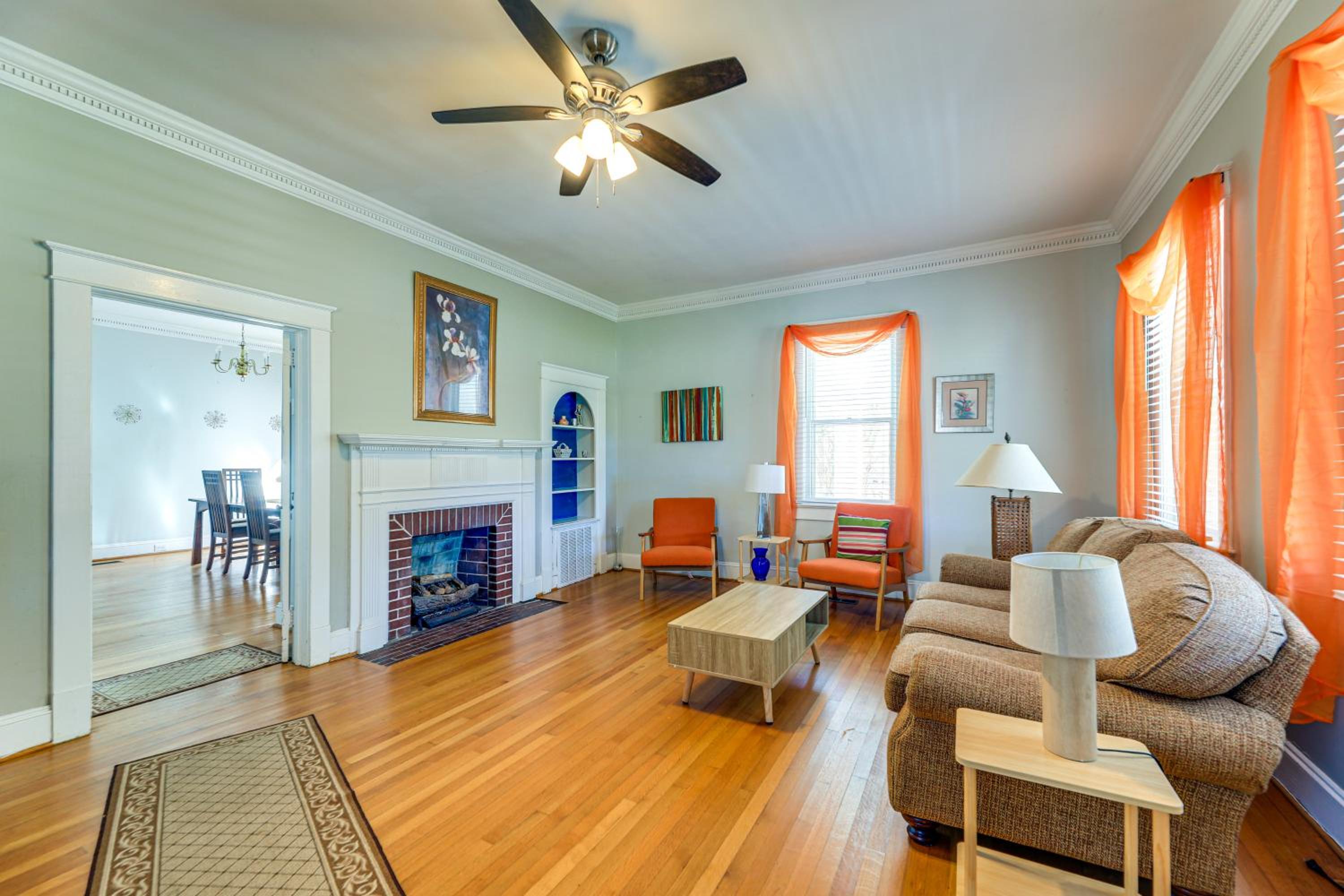 Spacious New Bern Home with Yard 2 Mi to Riverfront
