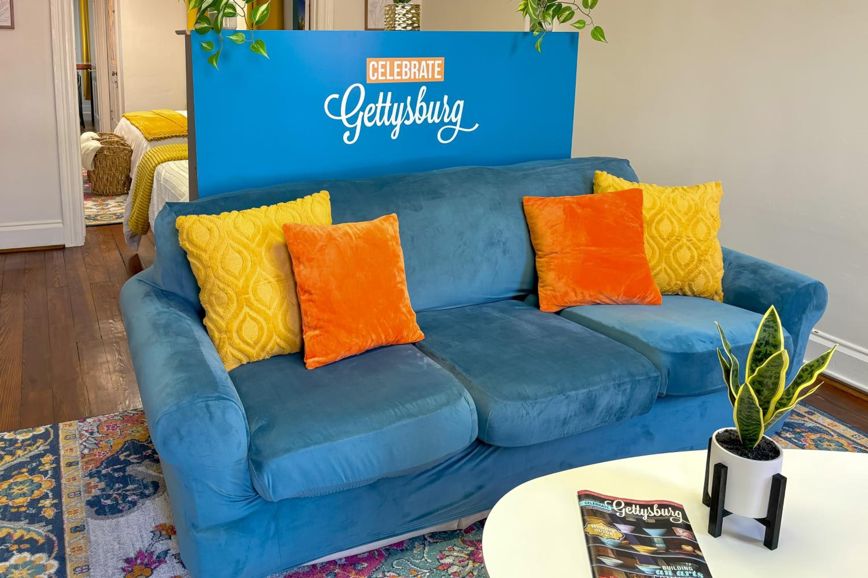Walkable Rental in Dtwn Gettysburg Pet-Friendly!