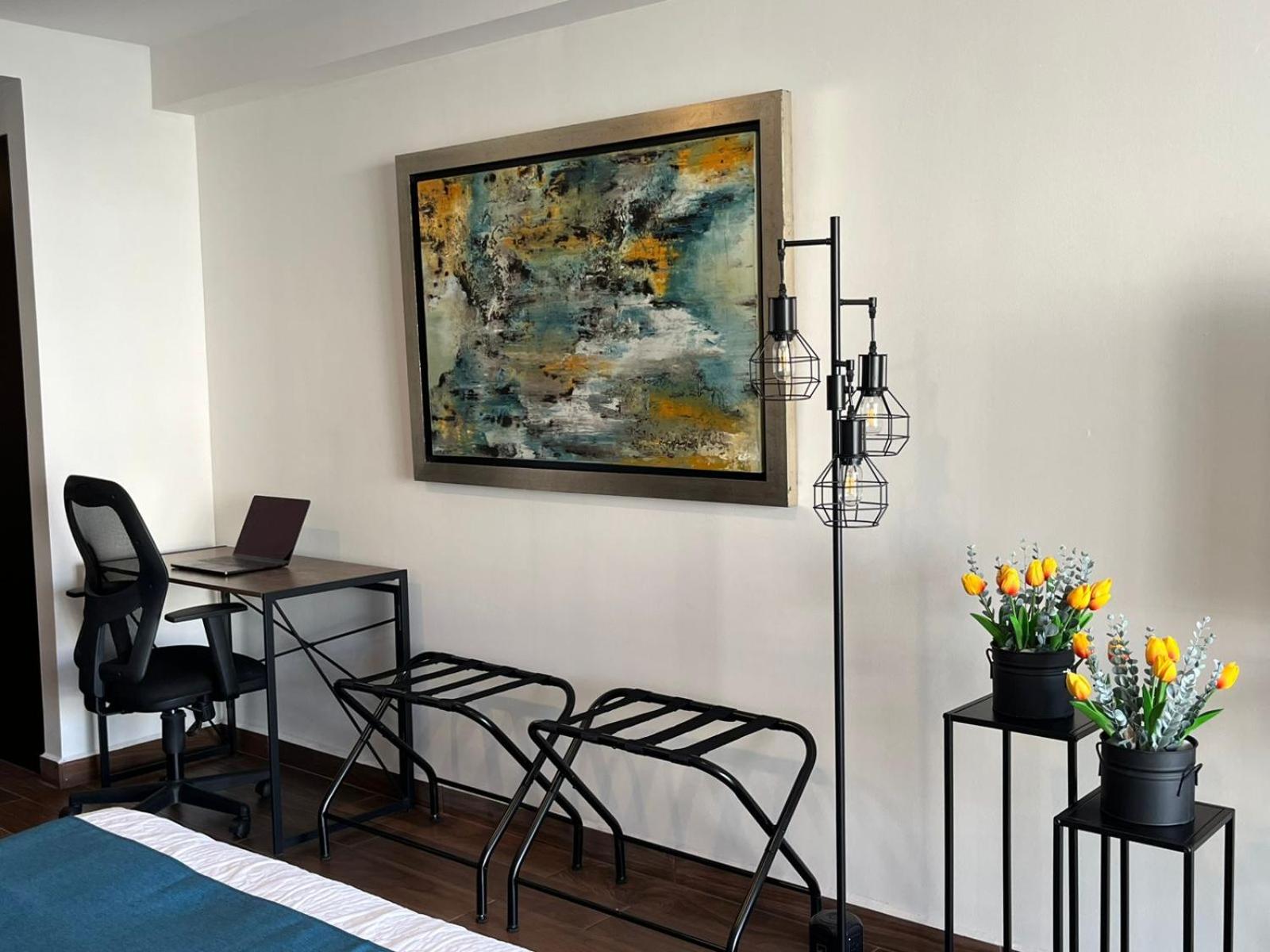 Suite ejecutiva, 2 Camas Queen, Gym, en Interlomas