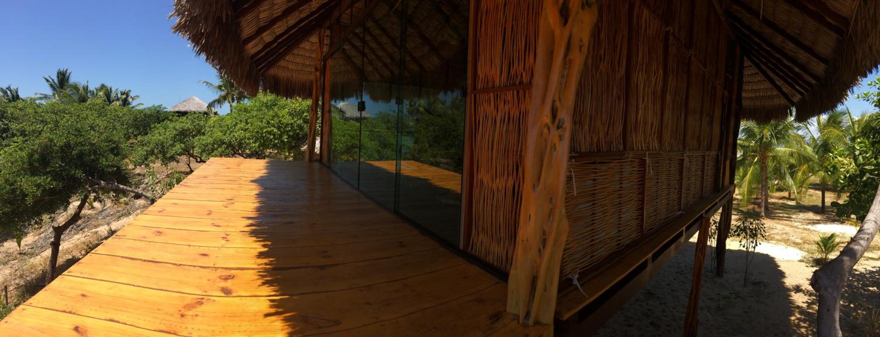Casa e bangalôs - Refugio Lodge- Sto Inacio - 3km de Atins