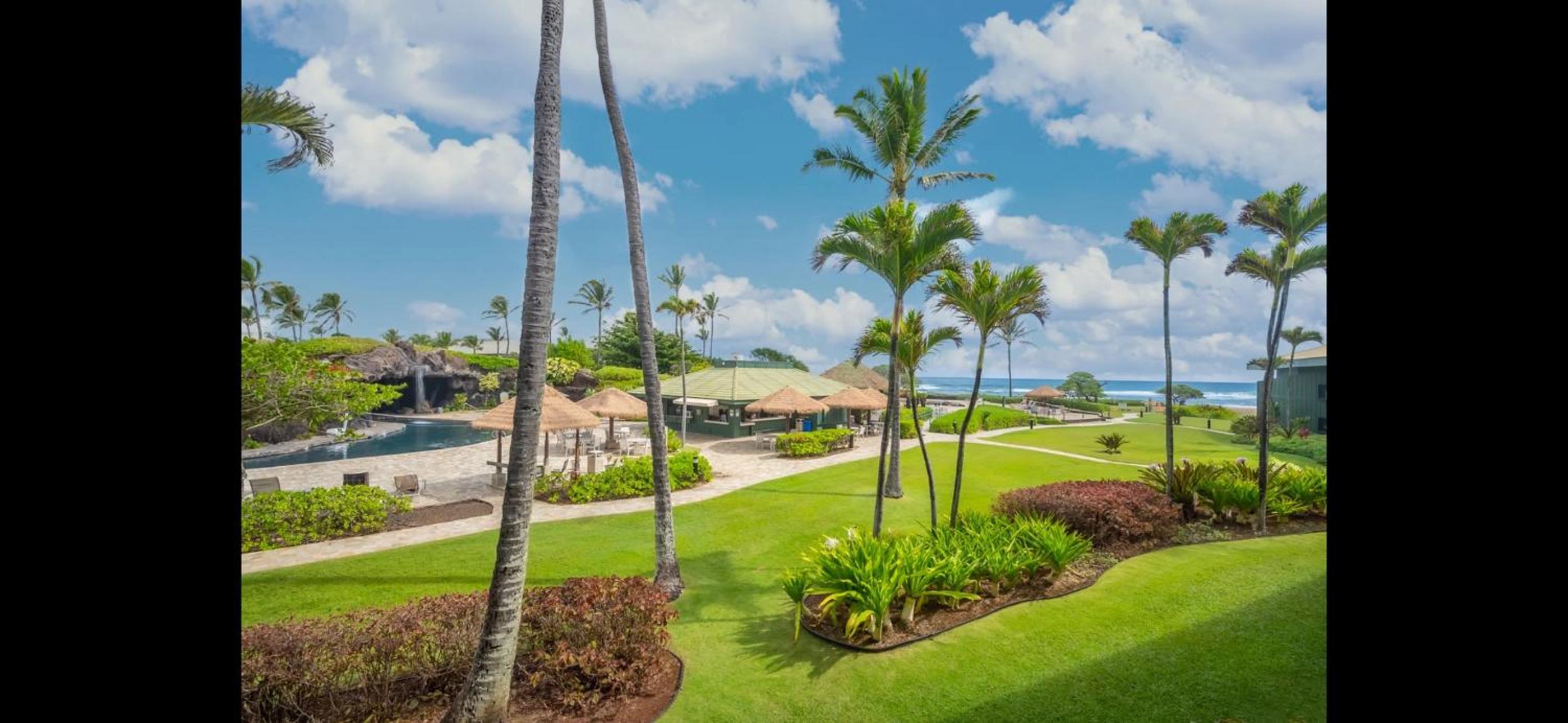 New! Watch Pacific Ocean sunrise from the comfort of your private ocean view lanai with coffee in hand!