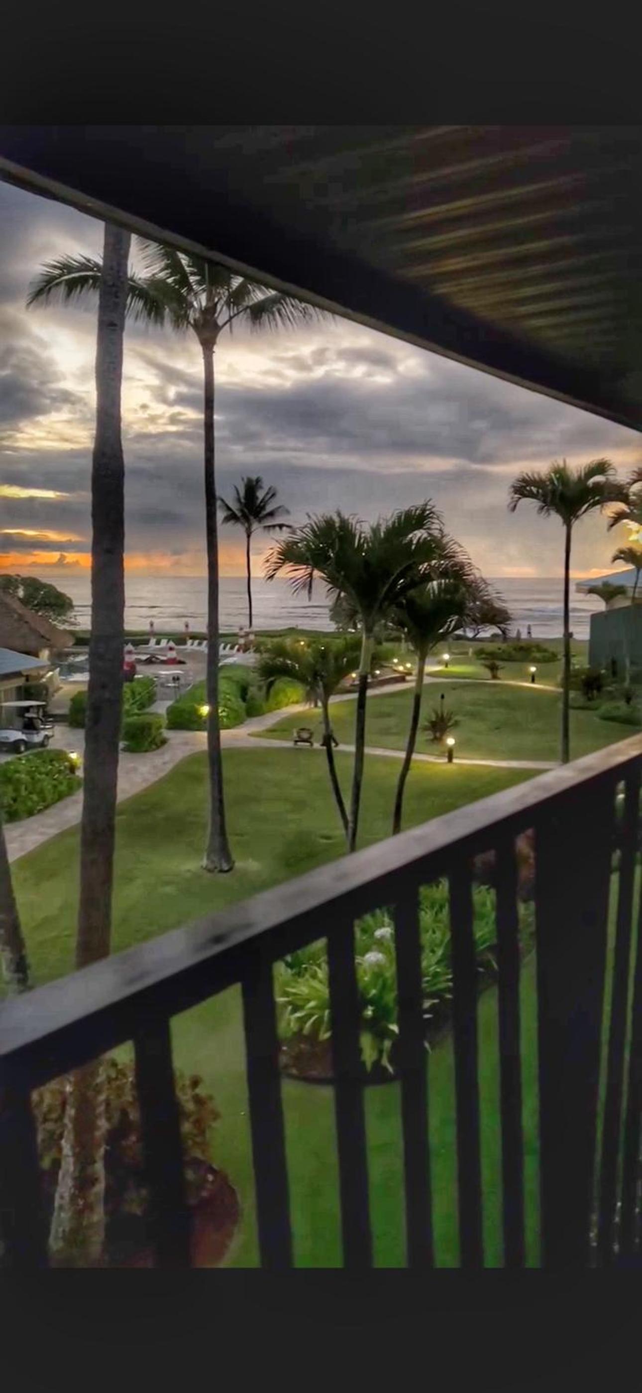 New! Watch Pacific Ocean sunrise from the comfort of your private ocean view lanai with coffee in hand!