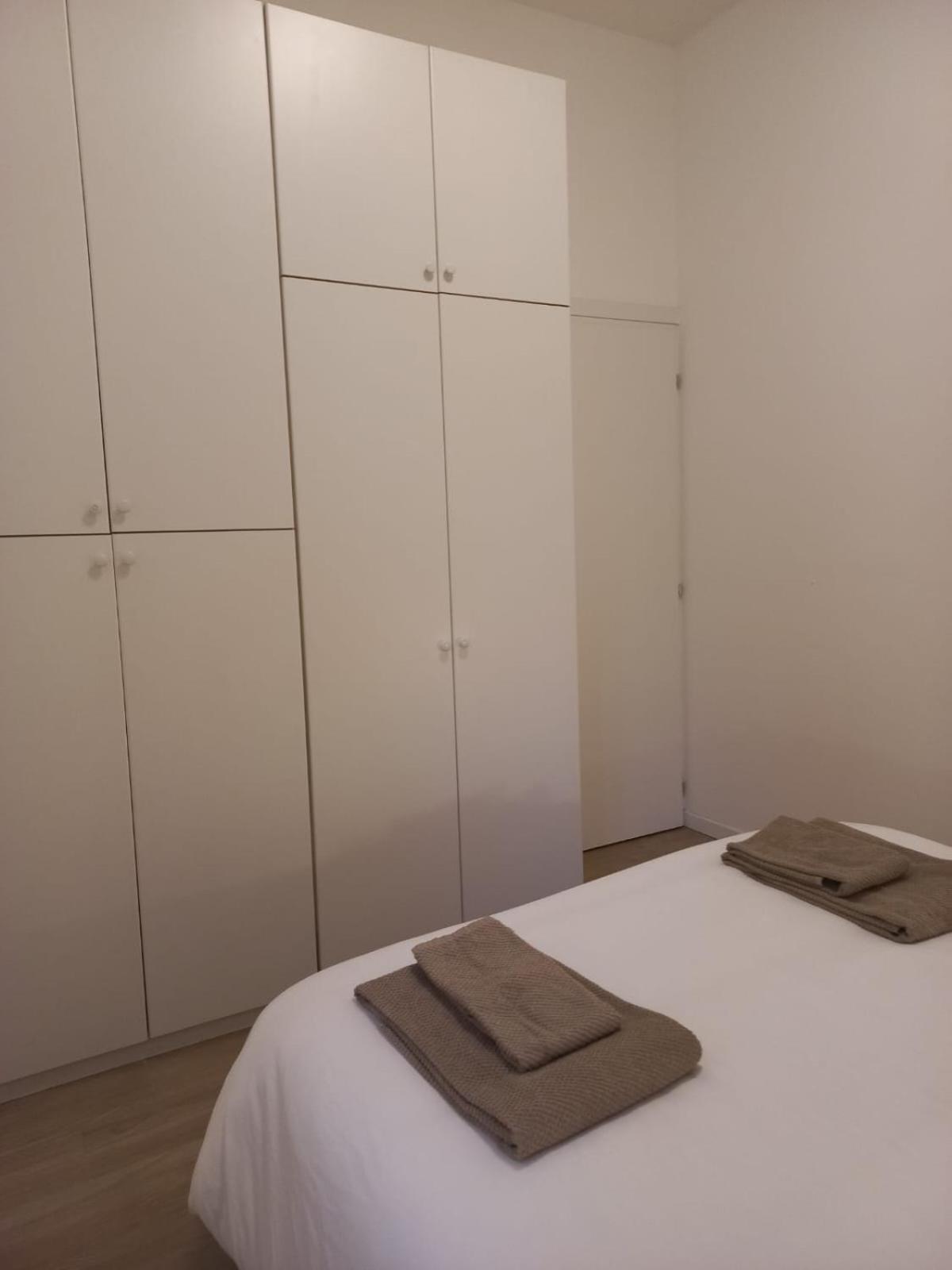 Elegant and modern two-room apartment with equipped kitchen