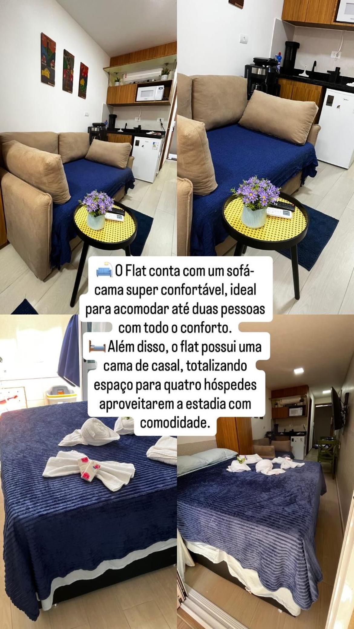 Flat com Hidromassagem Privativa e Piscina no Rooftop no Centro de Porto