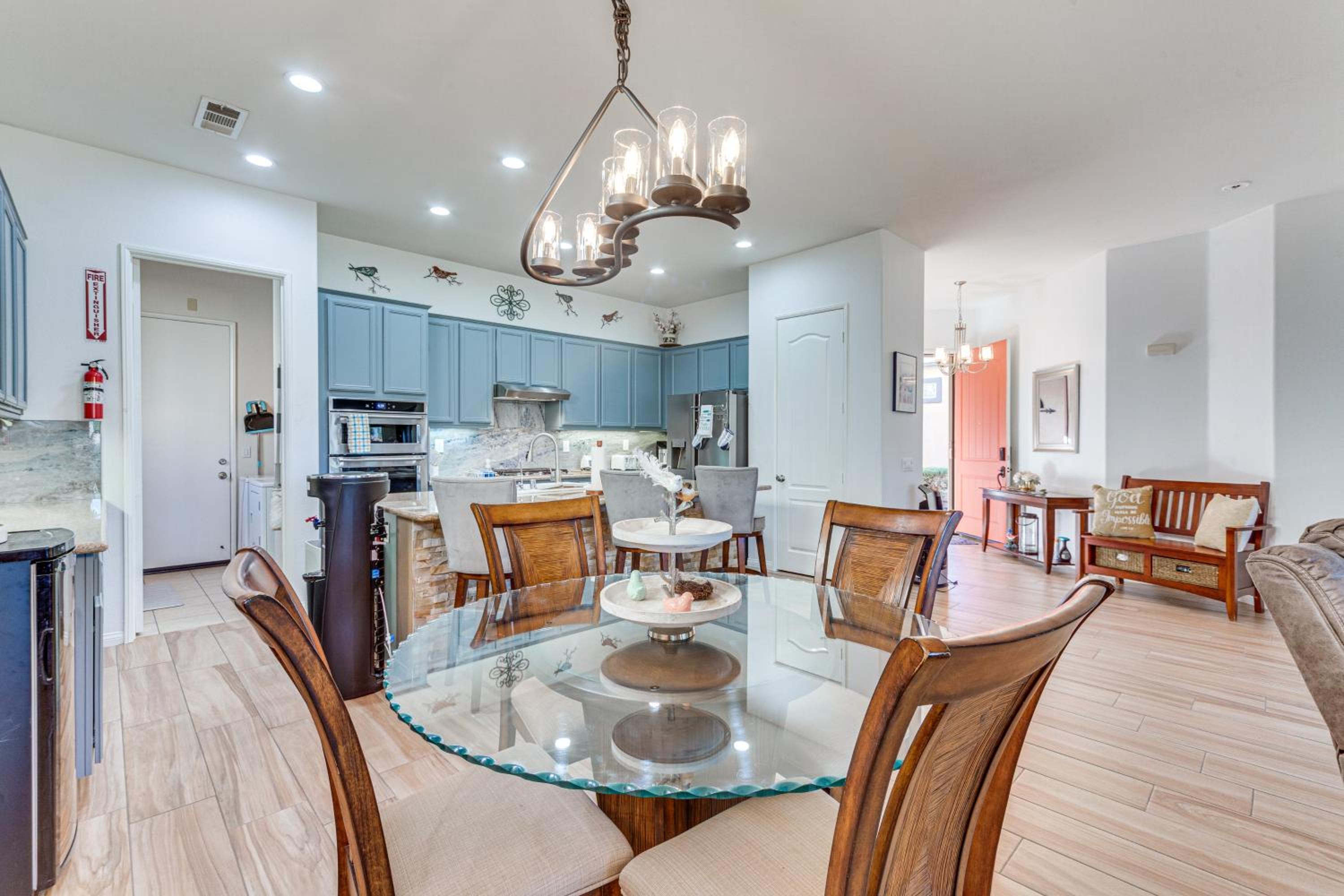 On Golf Course Quiet Indio Home with Pool Access!