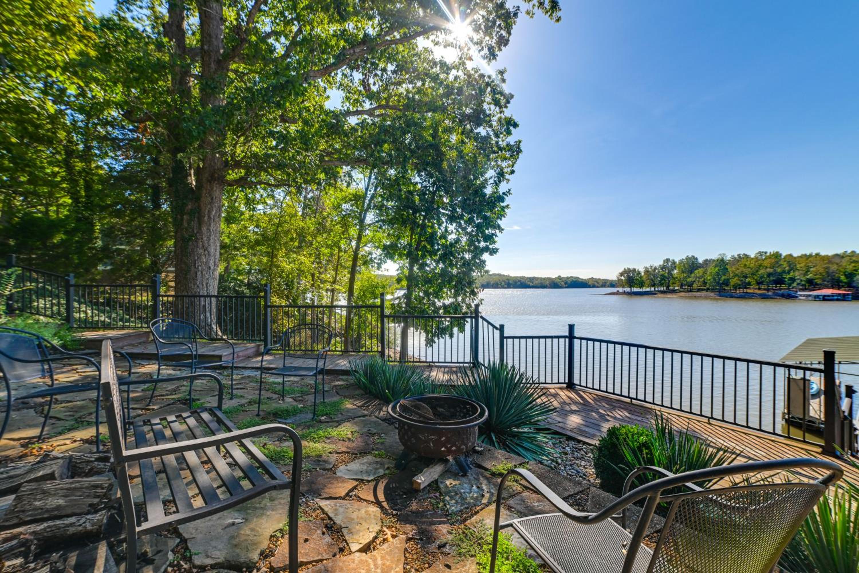 Spacious Kentucky Lake Escape with Dock and Views