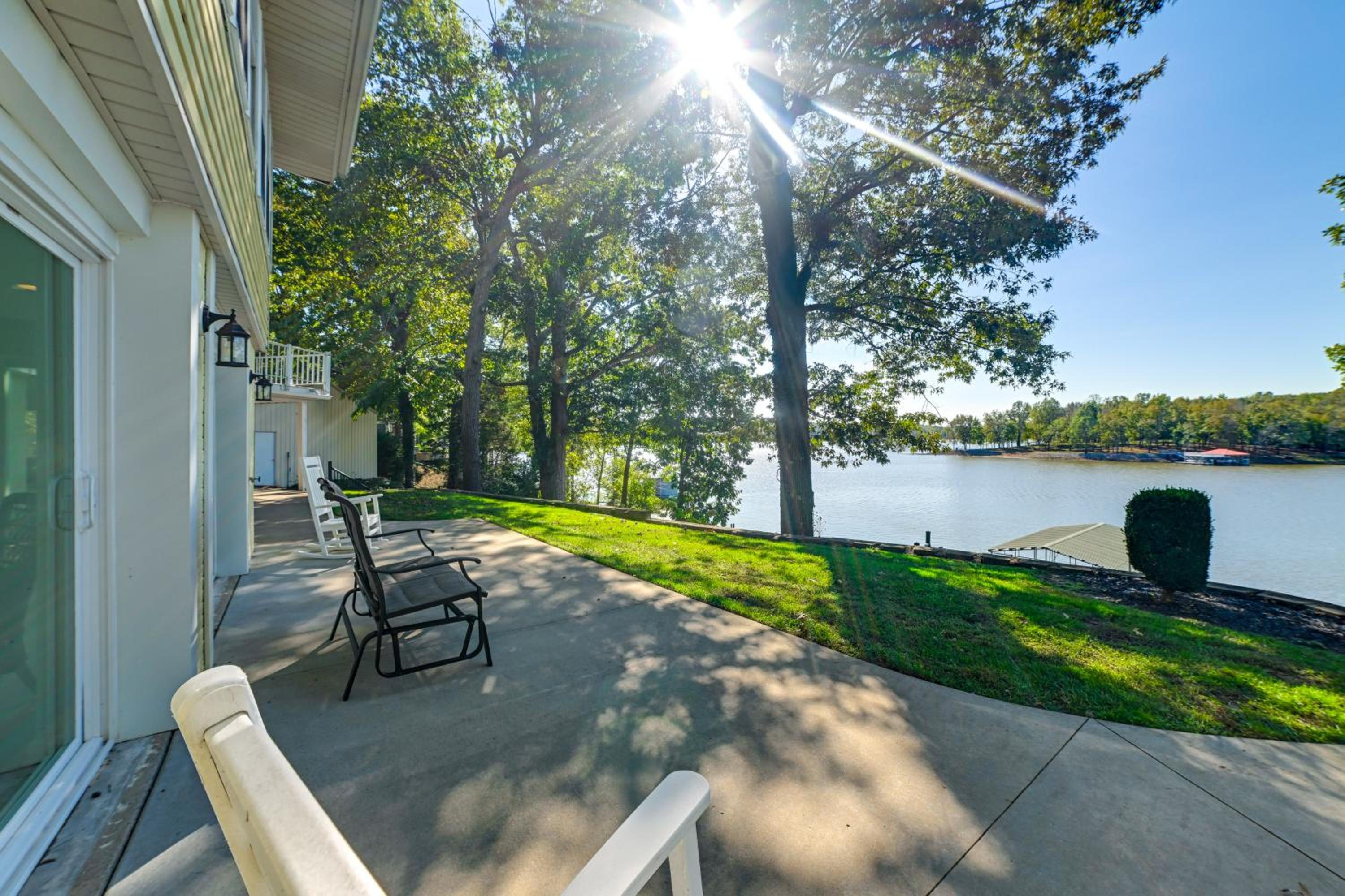 Spacious Kentucky Lake Escape with Dock and Views