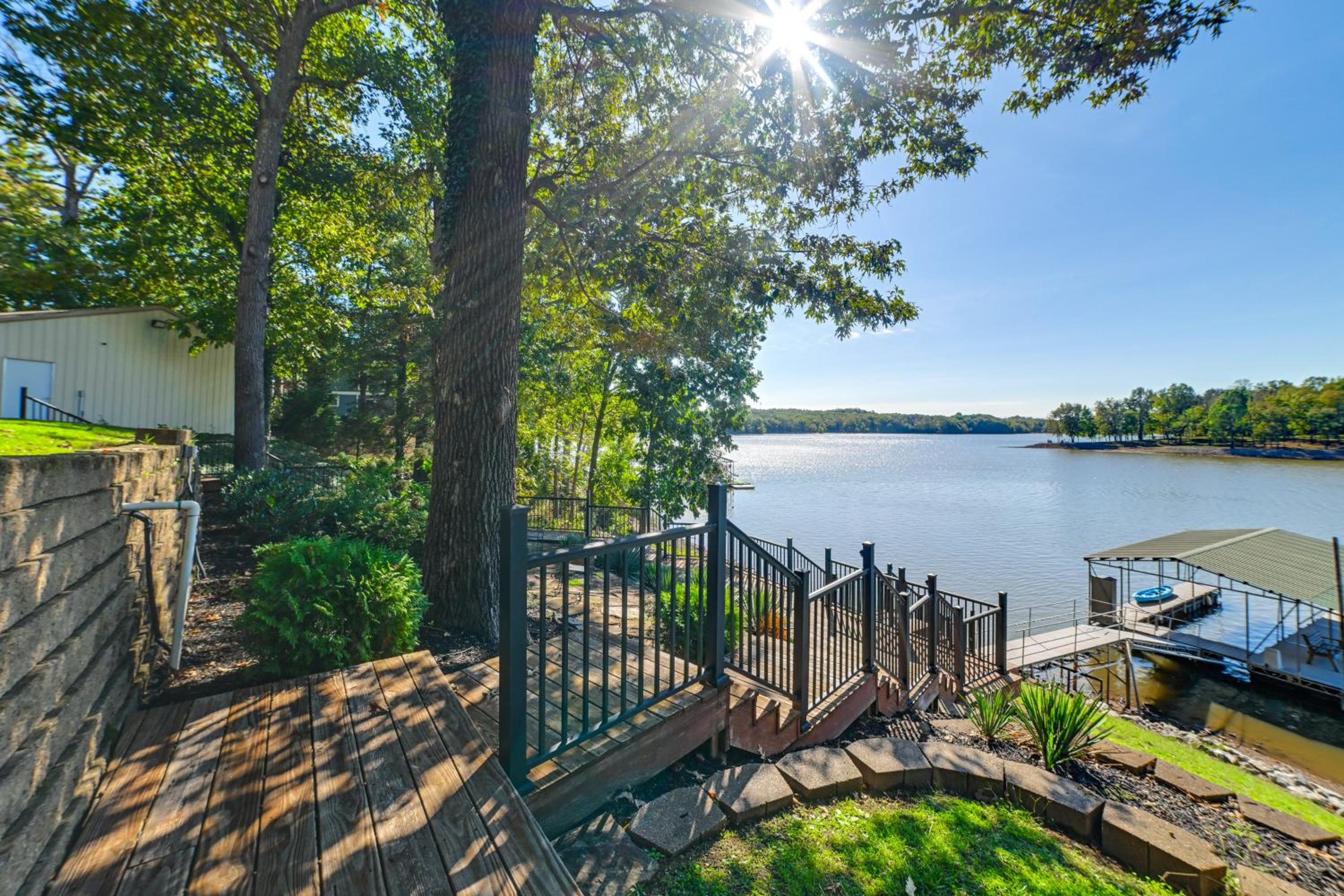 Spacious Kentucky Lake Escape with Dock and Views