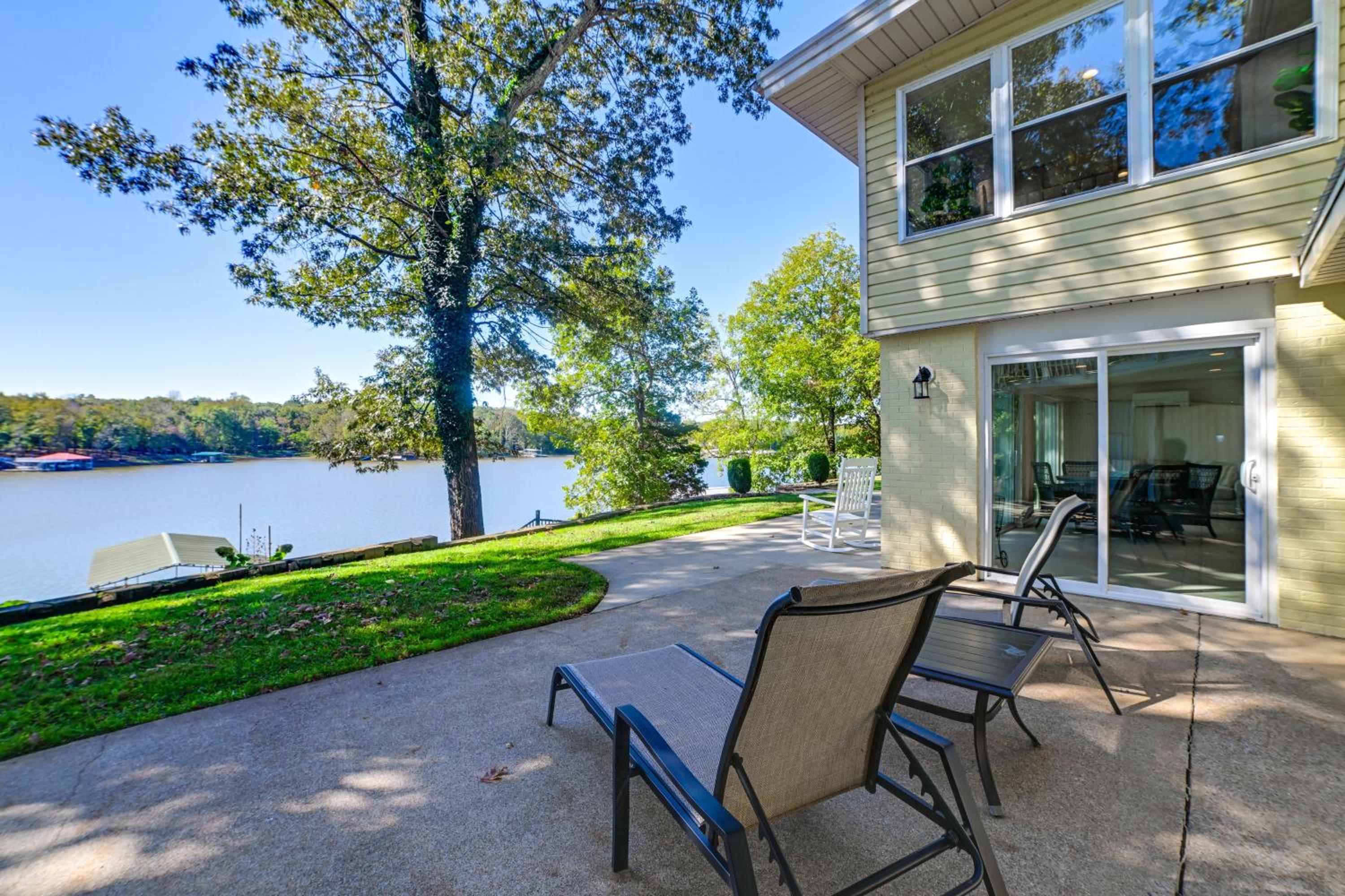Spacious Kentucky Lake Escape with Dock and Views
