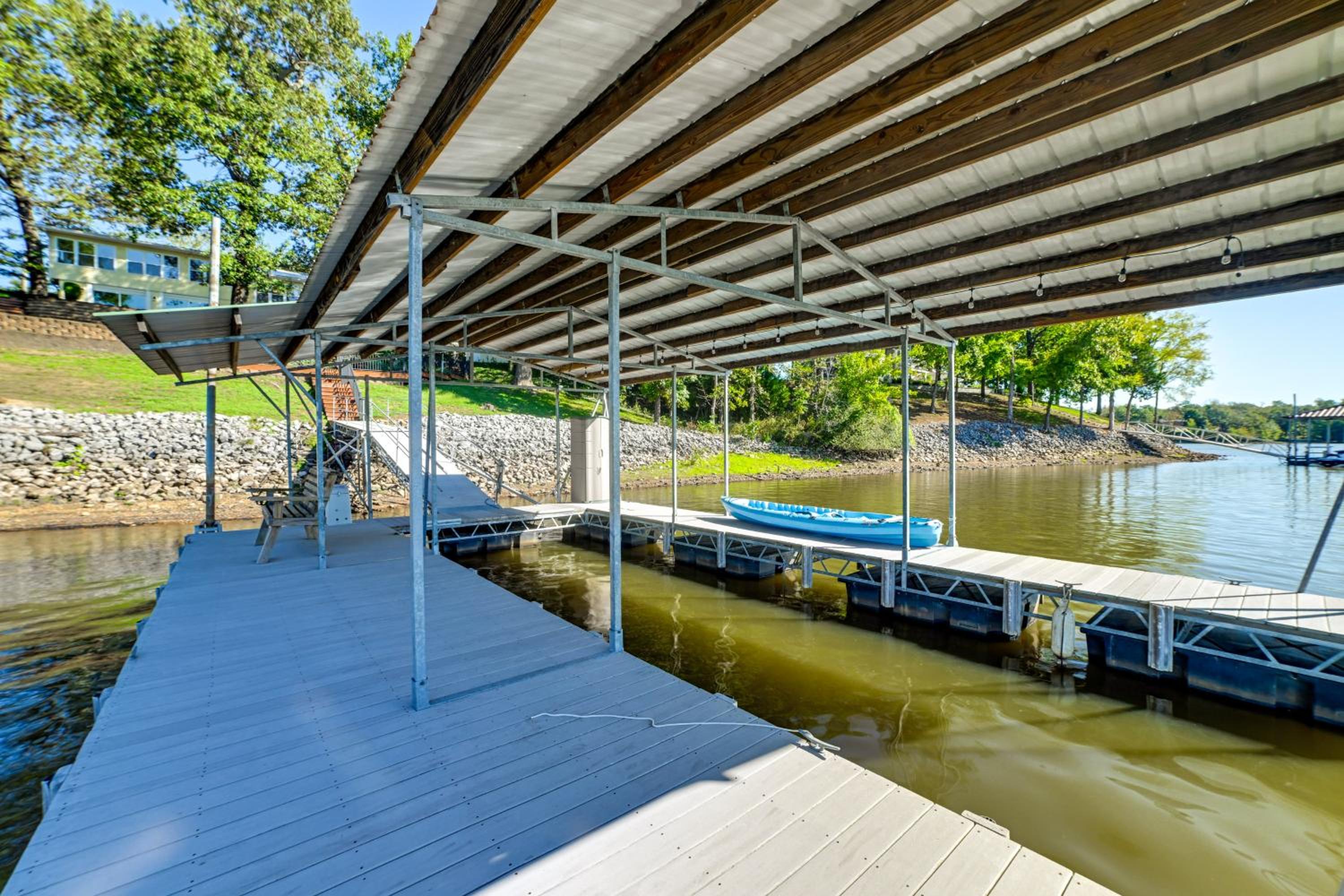 Spacious Kentucky Lake Escape with Dock and Views