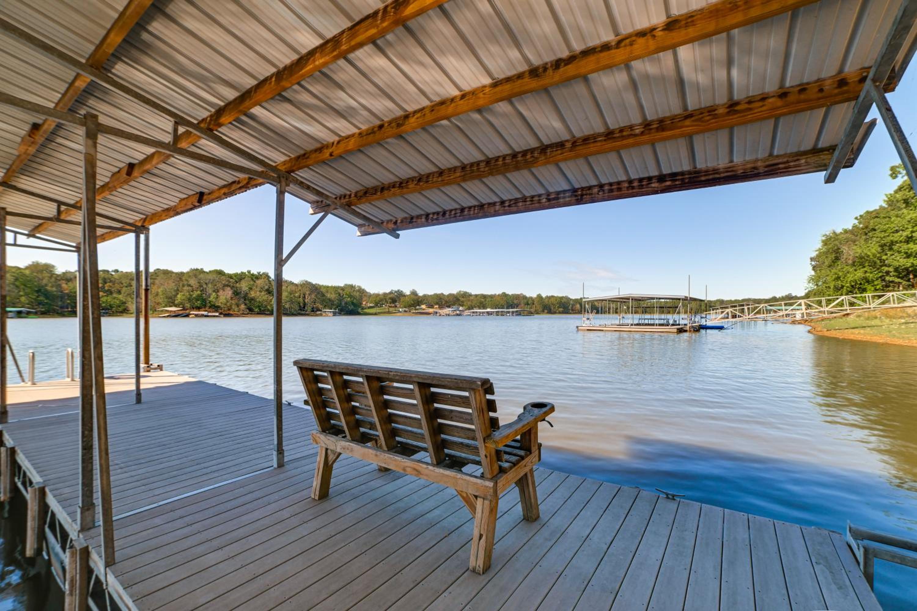 Spacious Kentucky Lake Escape with Dock and Views