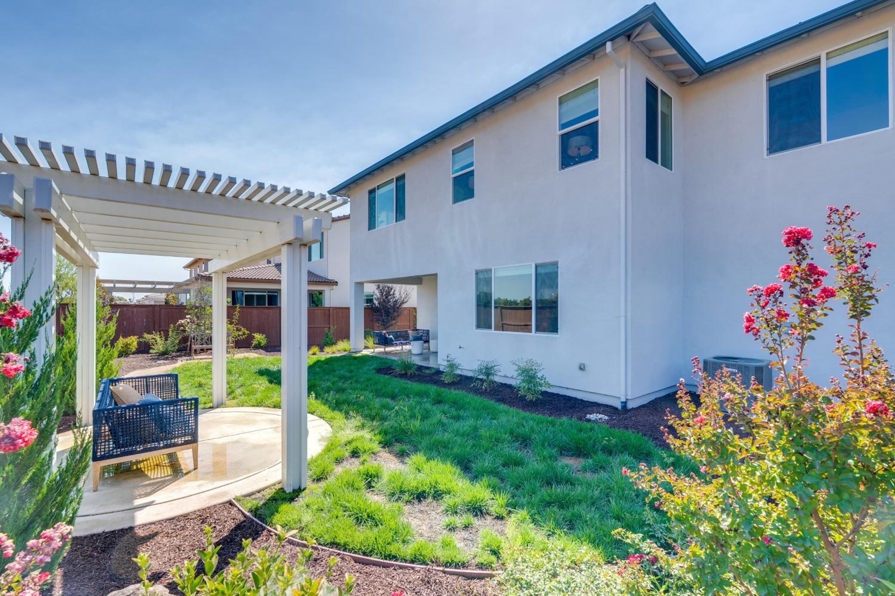 Elegant and Spacious Retreat with Yard in Woodland!