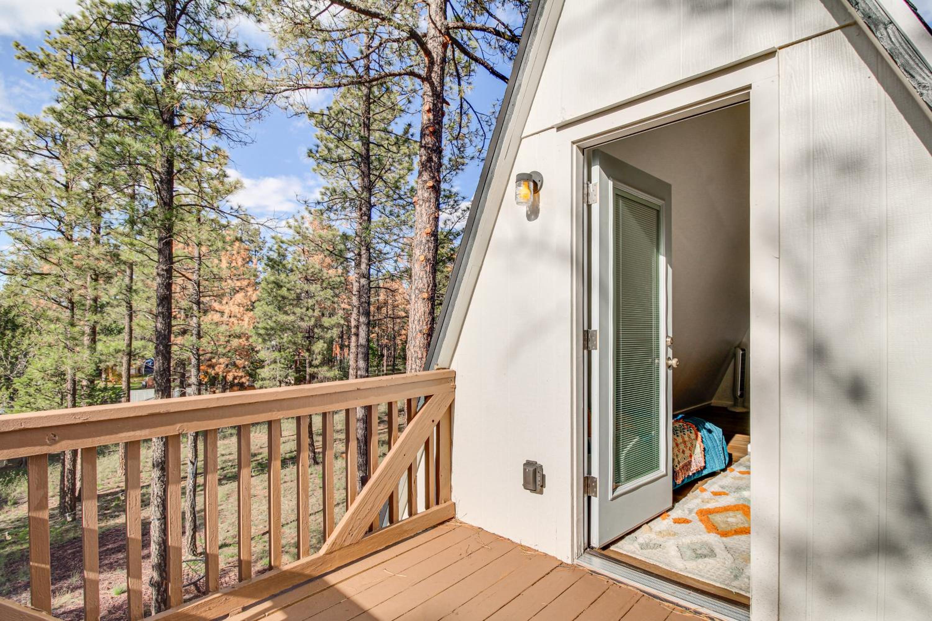 Rim Country Retreat A-Frame Cabin with Large Deck
