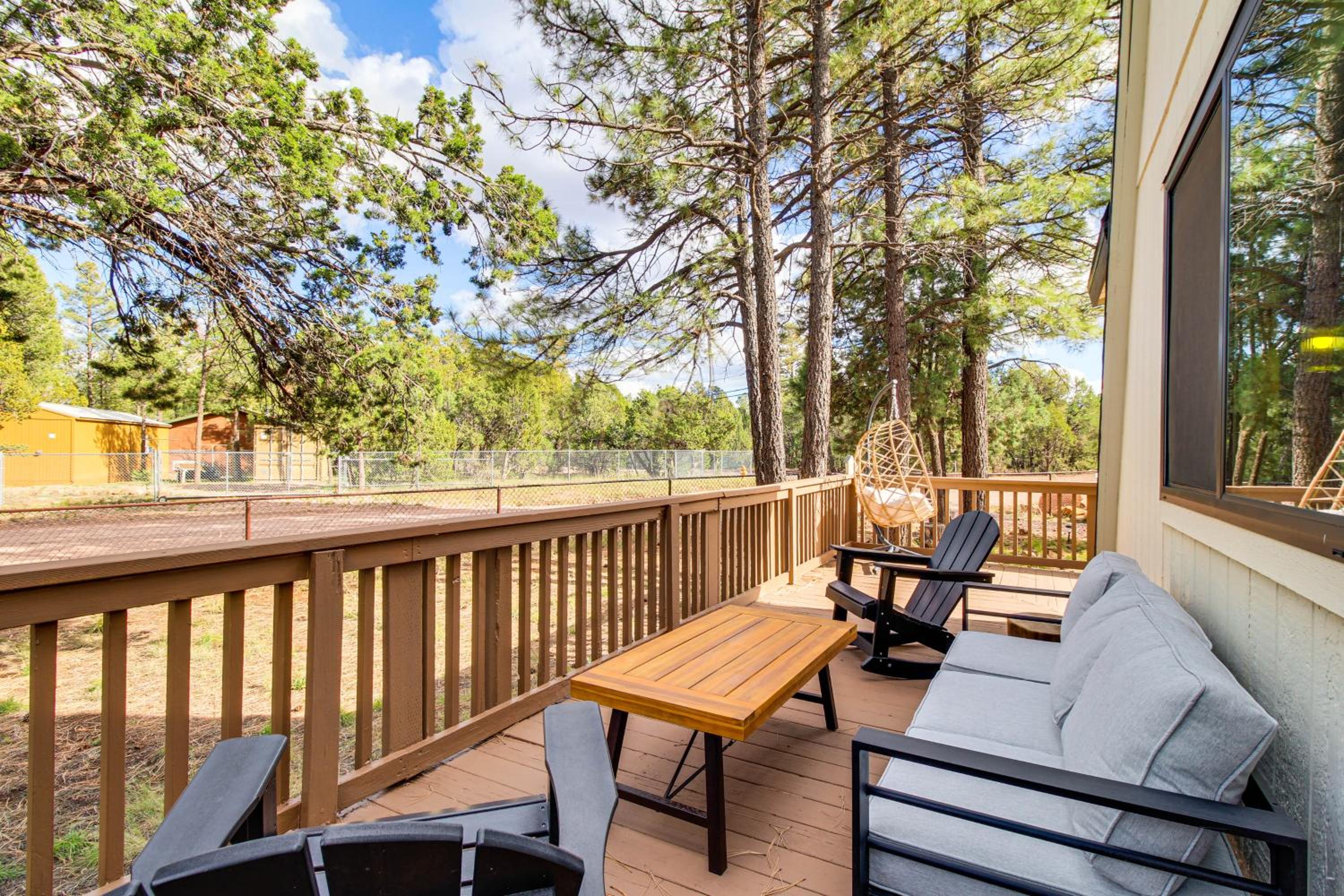 Rim Country Retreat A-Frame Cabin with Large Deck