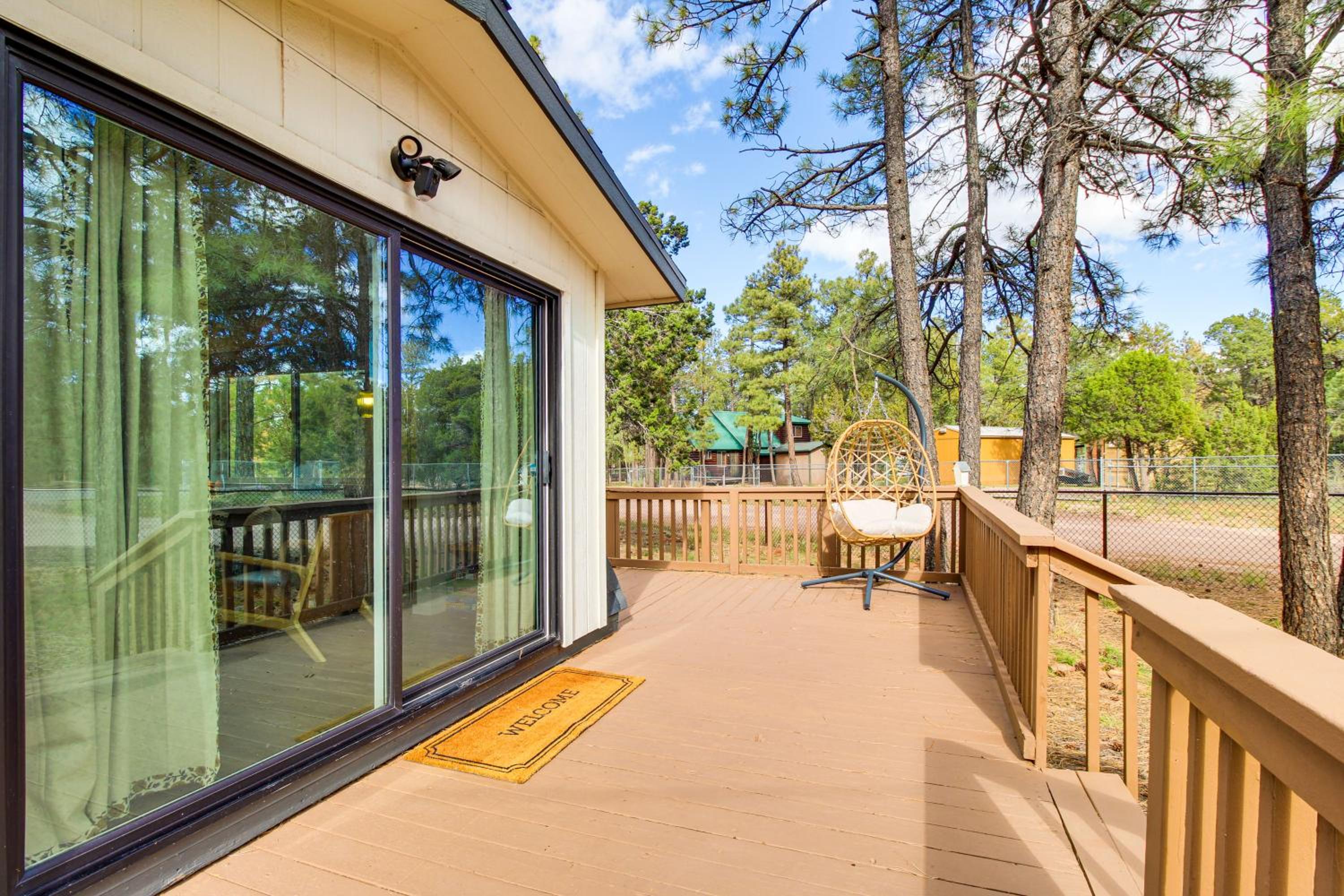 Rim Country Retreat A-Frame Cabin with Large Deck