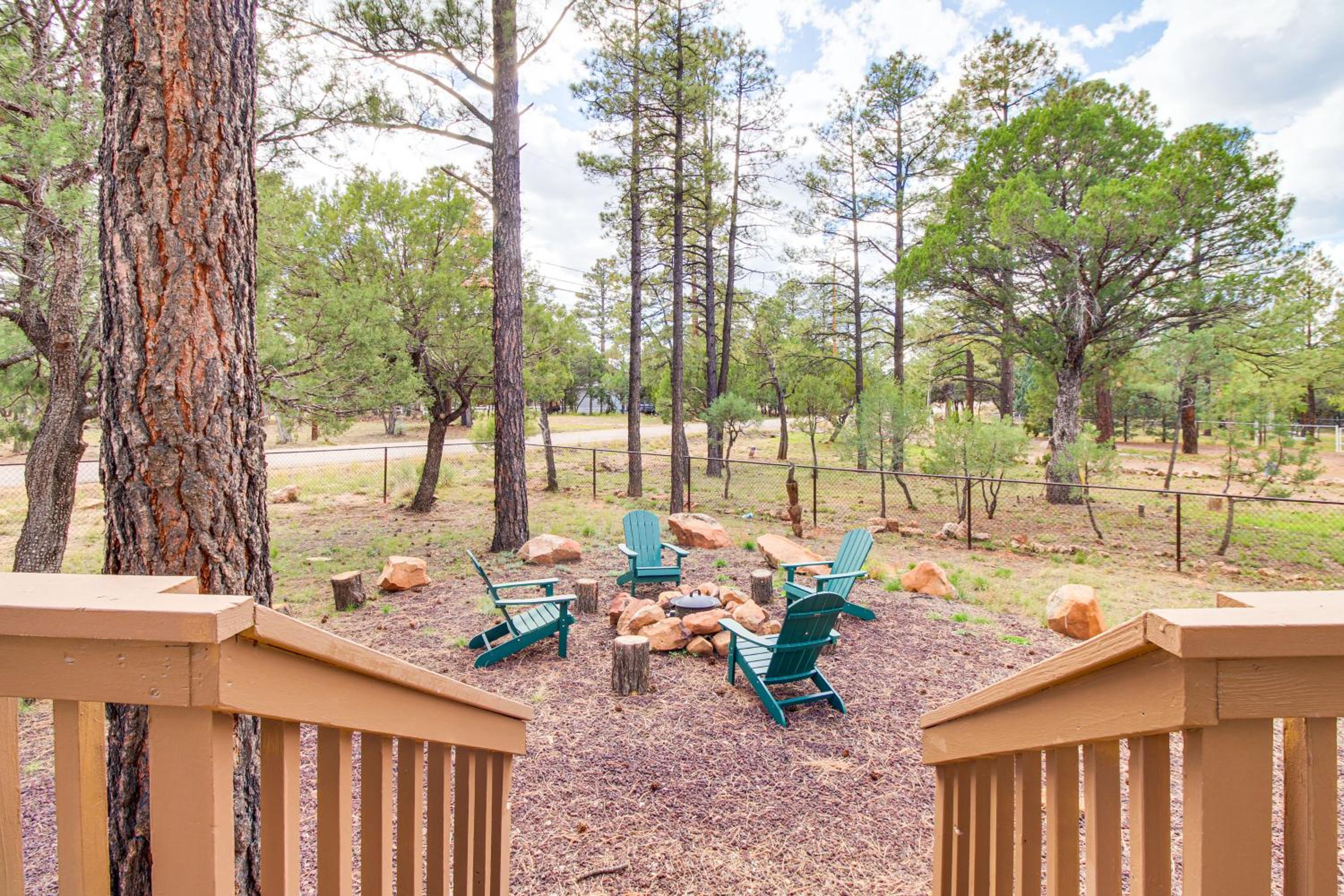 Rim Country Retreat A-Frame Cabin with Large Deck