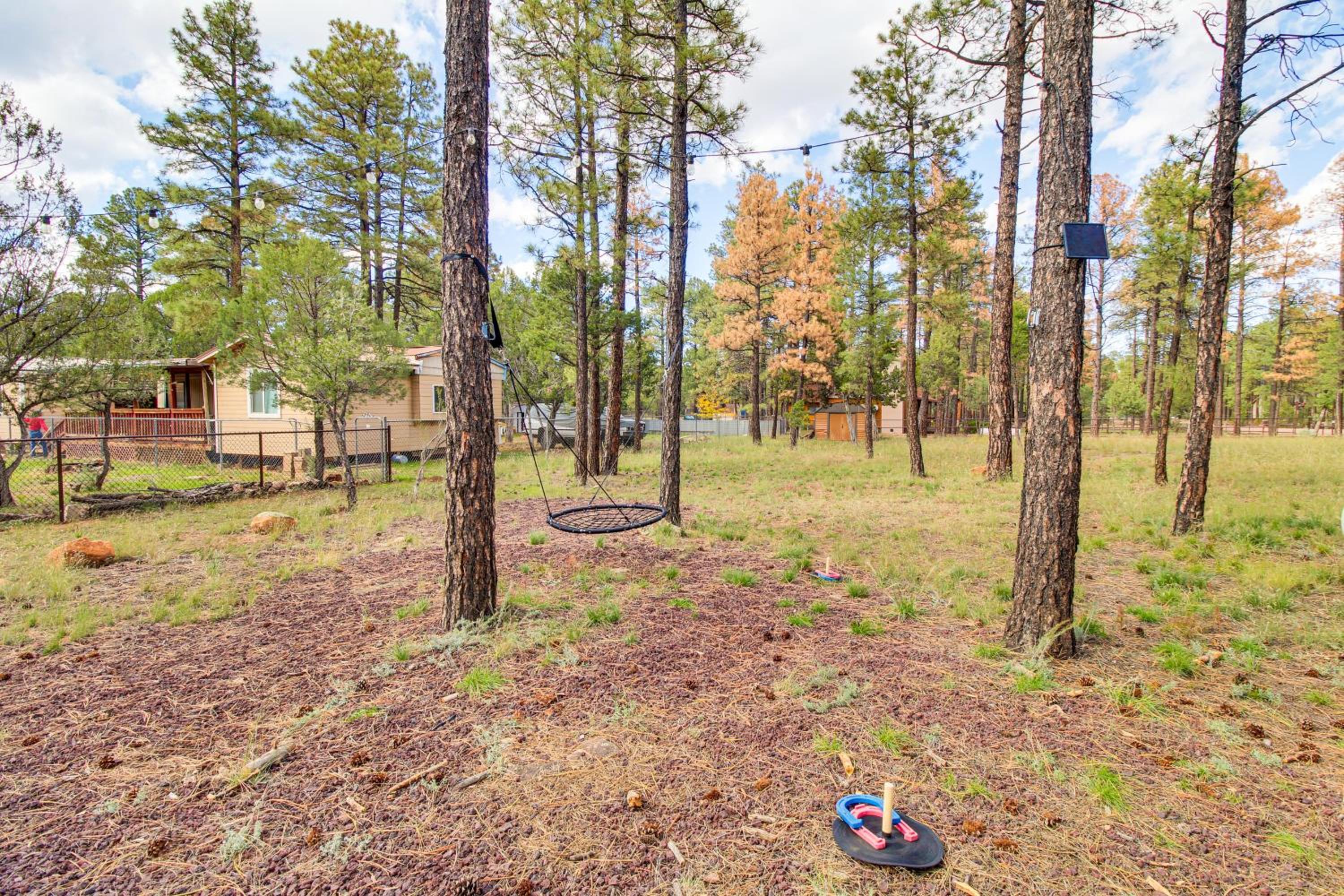 Rim Country Retreat A-Frame Cabin with Large Deck
