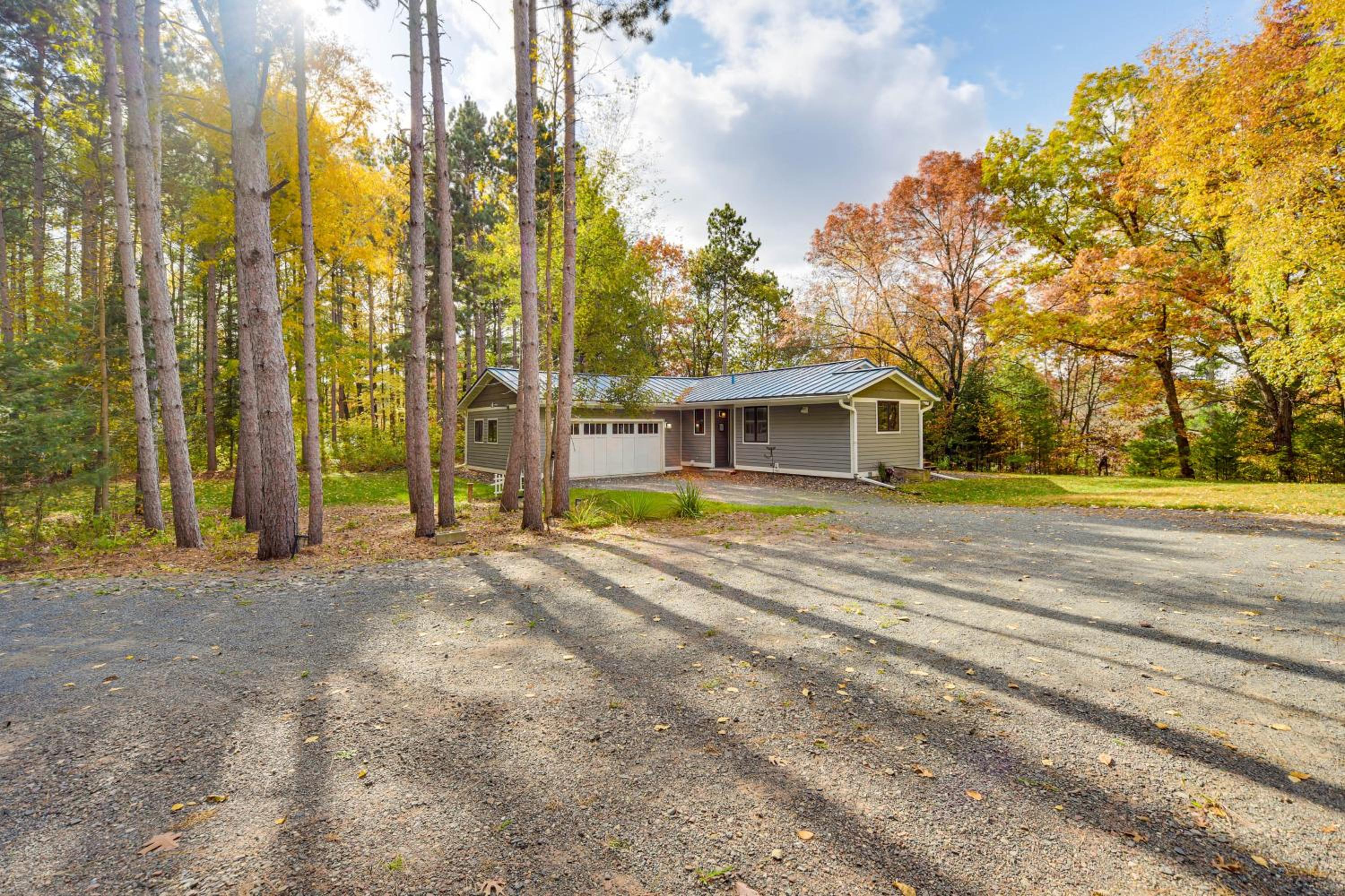 Riverbend Retreat on 7 Acres with River Access!