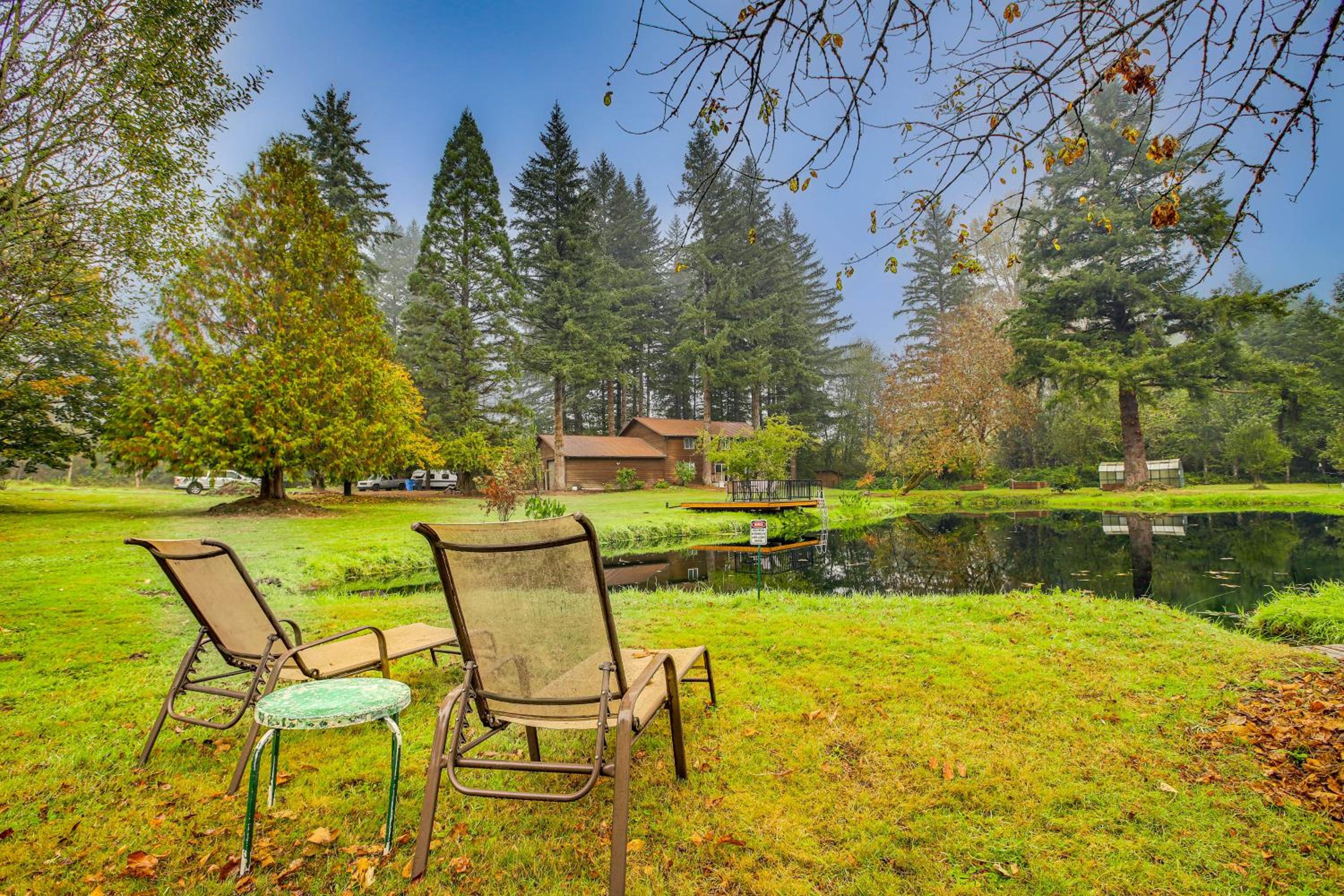 3 Acres! Spacious Waterfront Home in Amboy