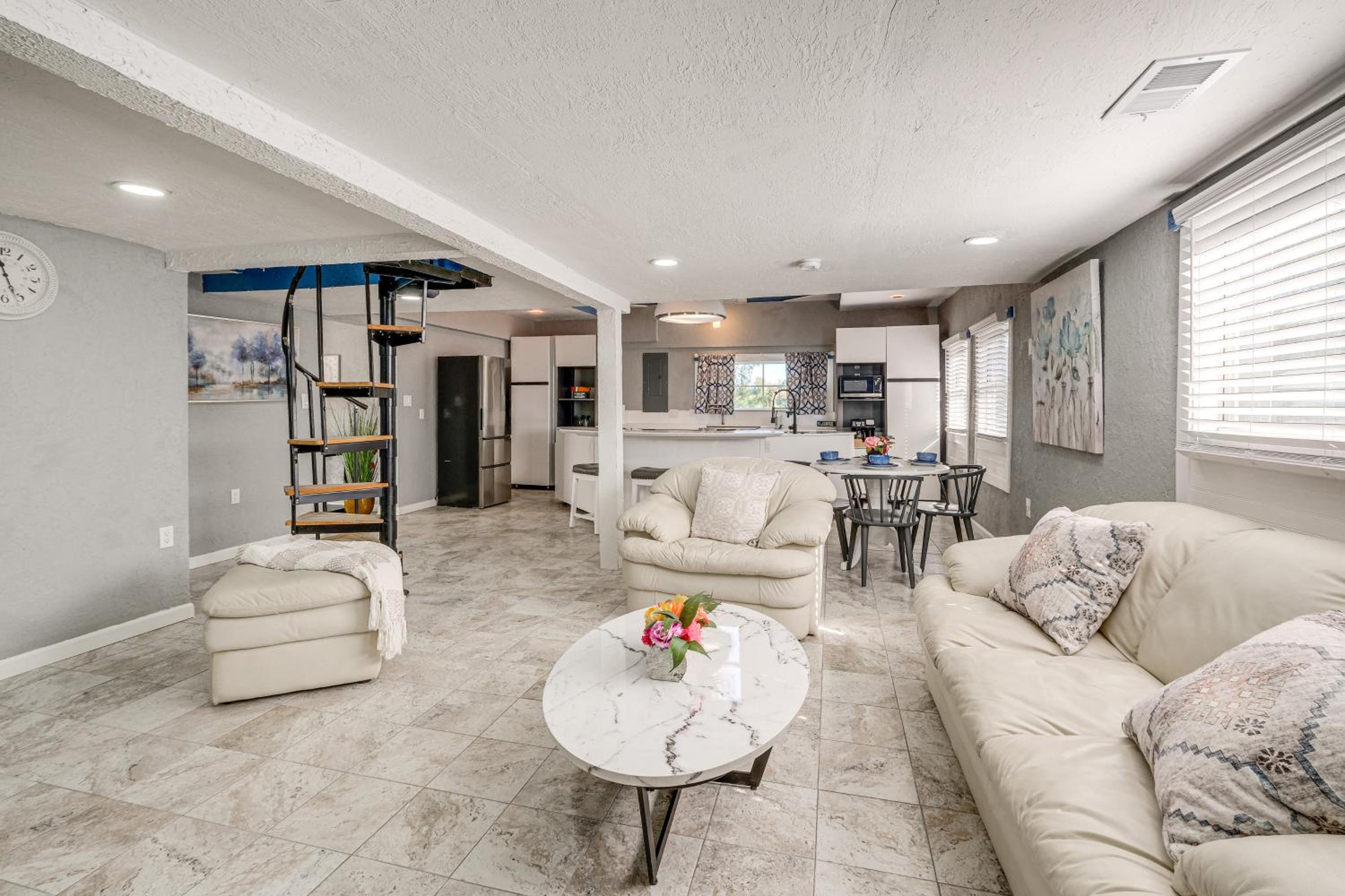Walk to MIR Wooded Group Escape with Deck and Bar!