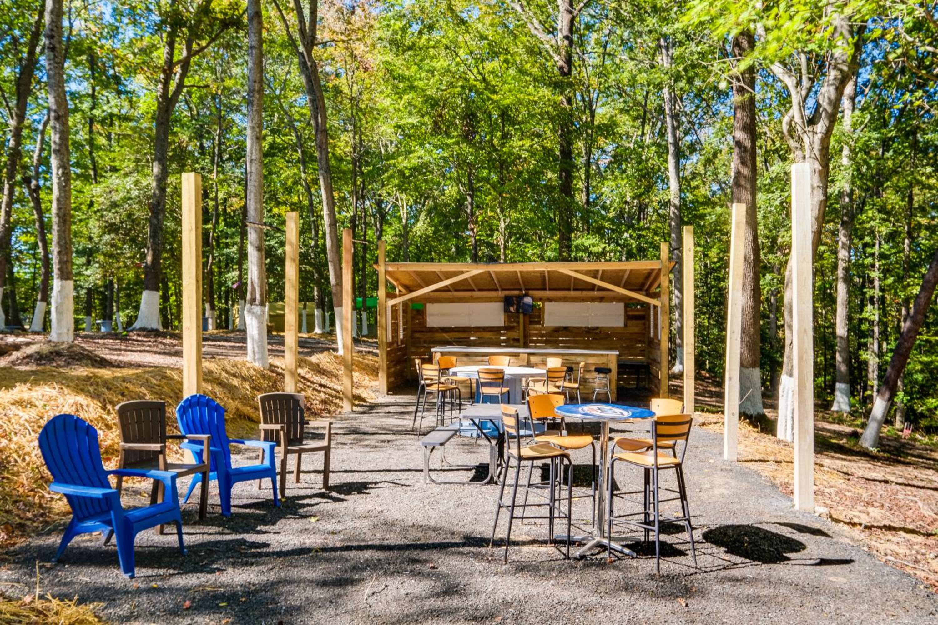 Walk to MIR Wooded Group Escape with Deck and Bar!