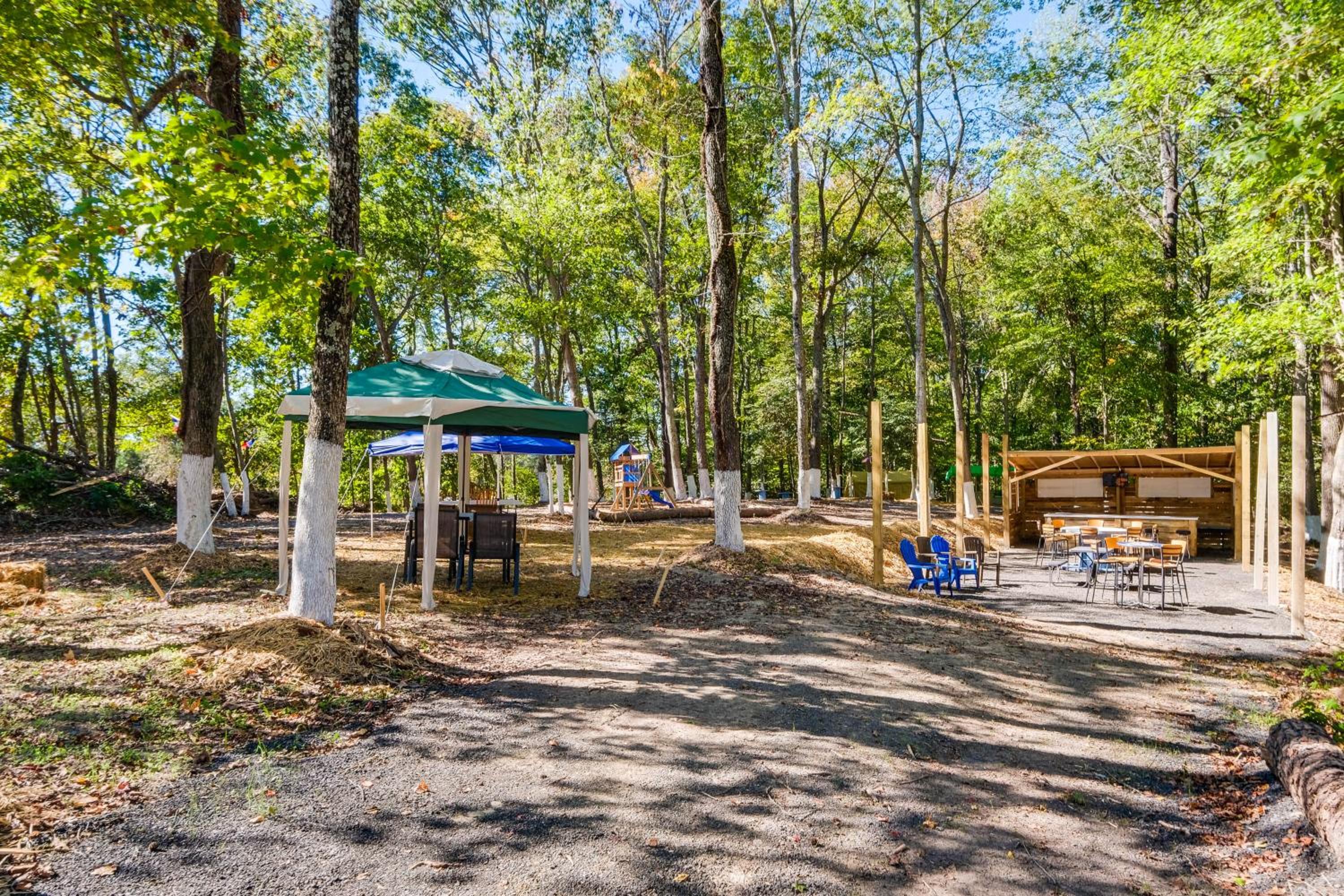 Walk to MIR Wooded Group Escape with Deck and Bar!