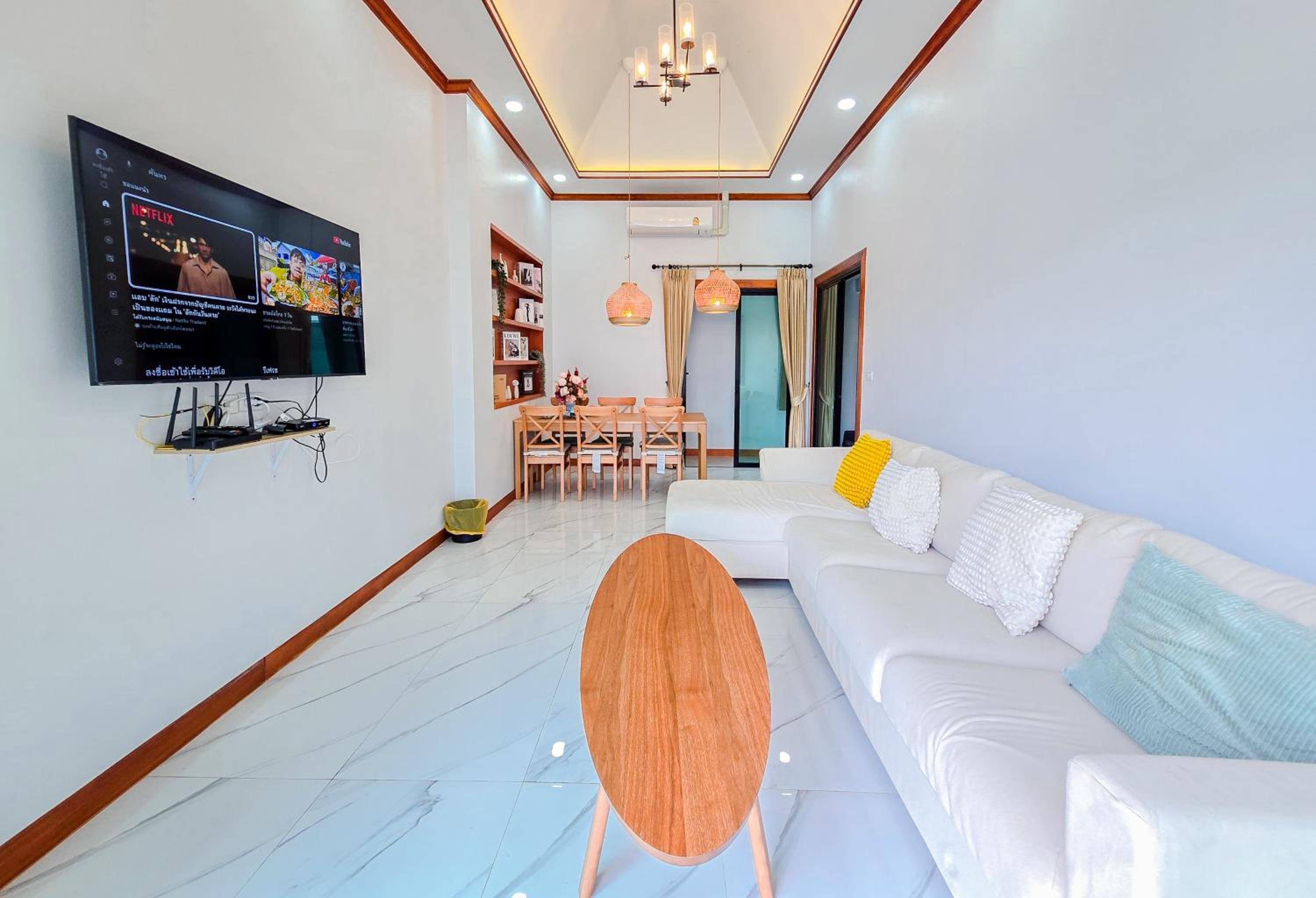 Luekpanee pool villa pranburi paknampran
