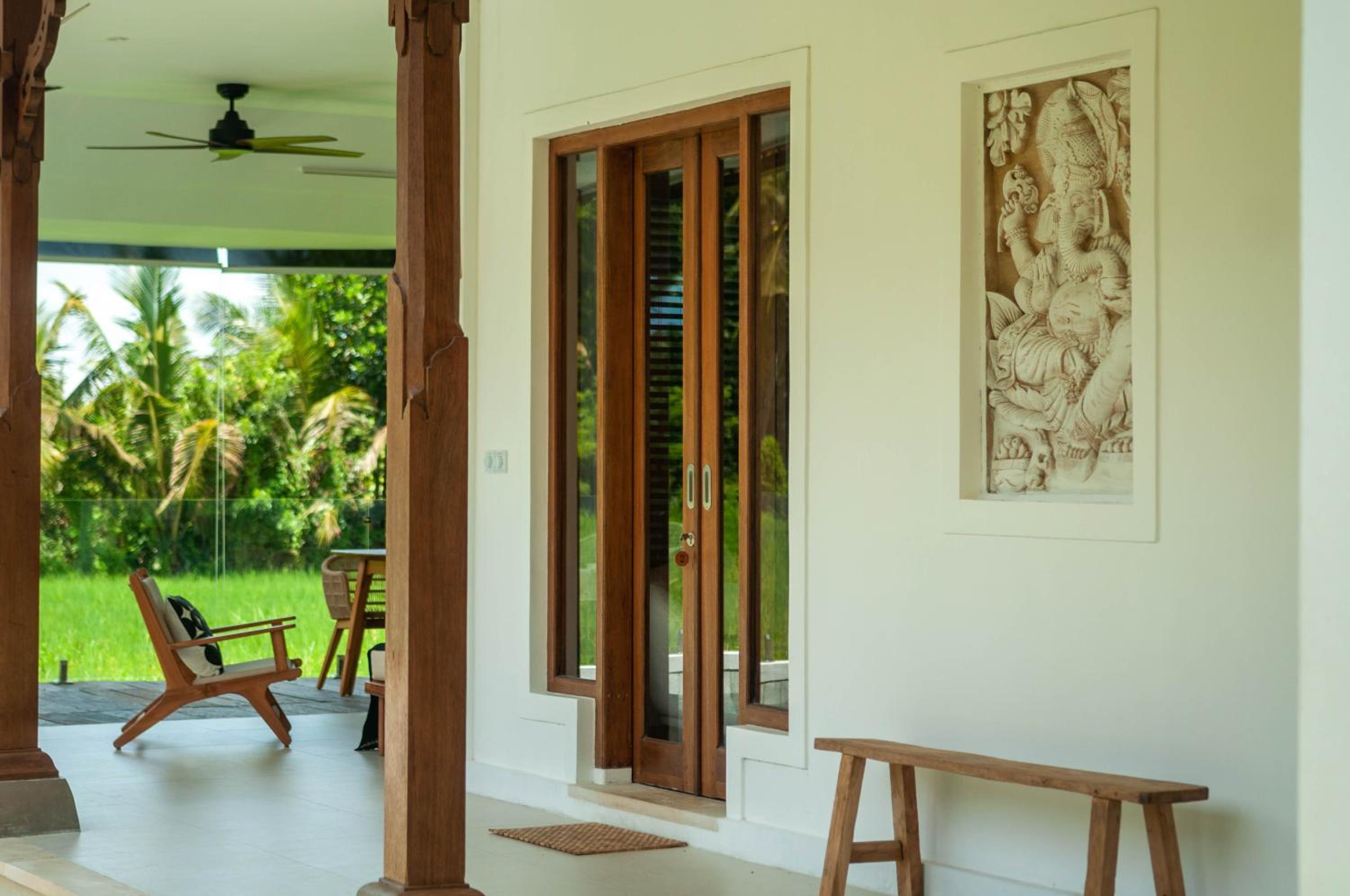 Ando House - 2BR Villa with Sunset Rice Field Views