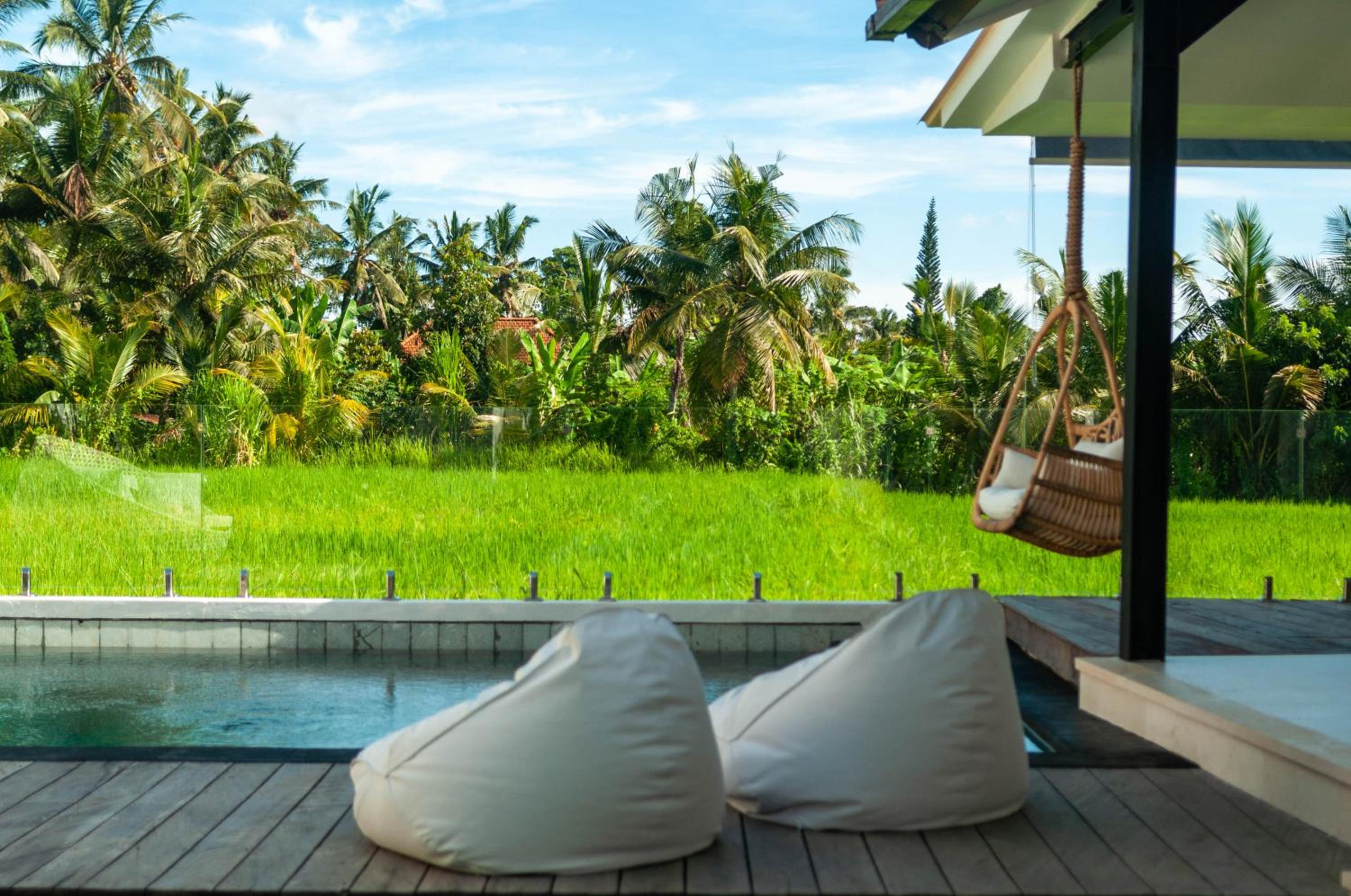 Ando House - 2BR Villa with Sunset Rice Field Views