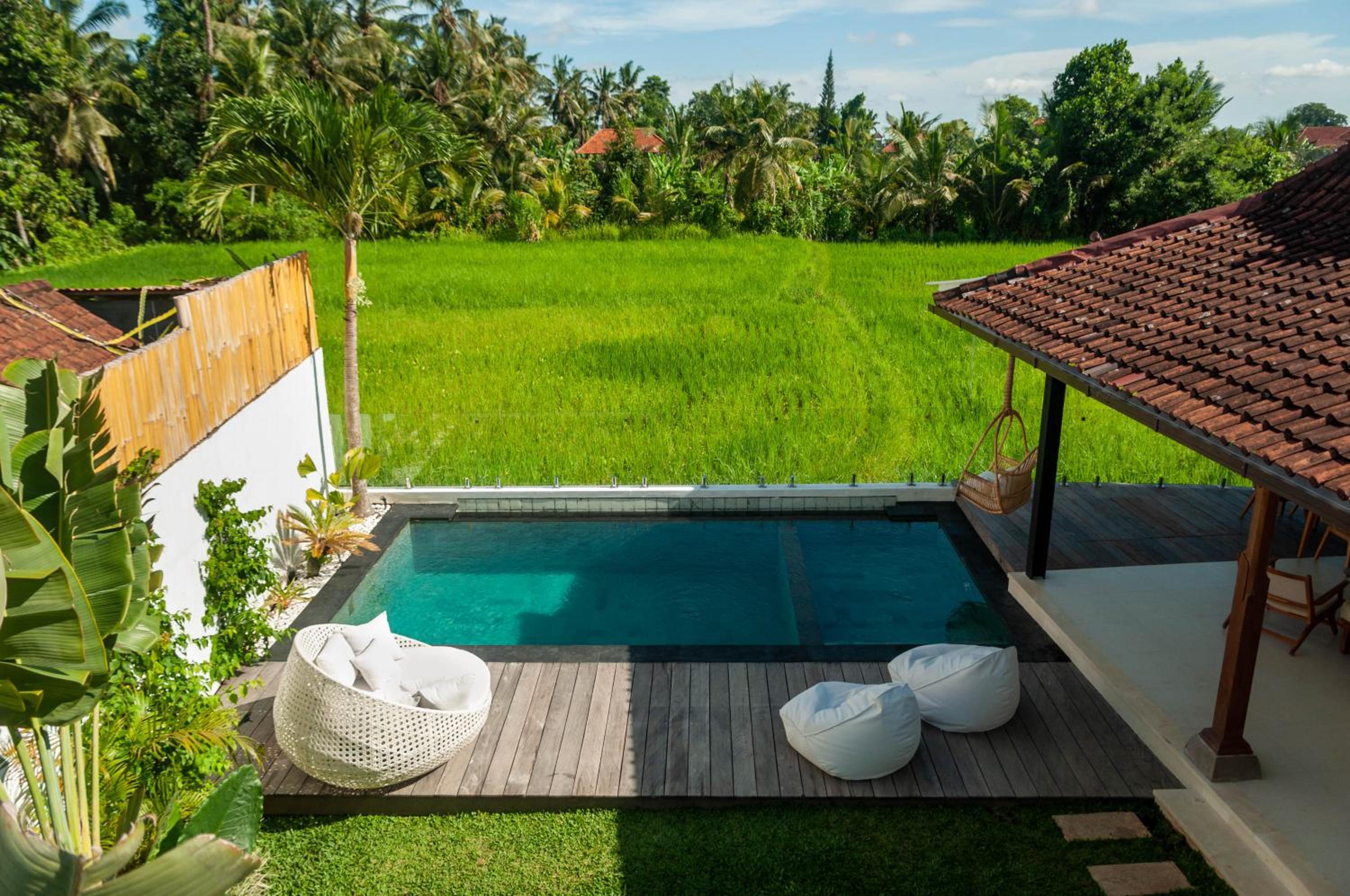 Ando House - 2BR Villa with Sunset Rice Field Views