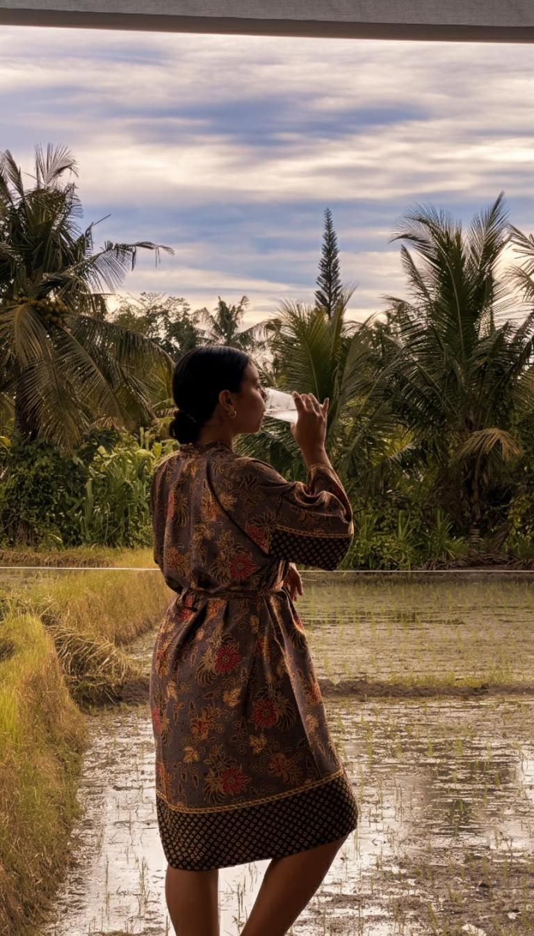 Ando House - 2BR Villa with Sunset Rice Field Views