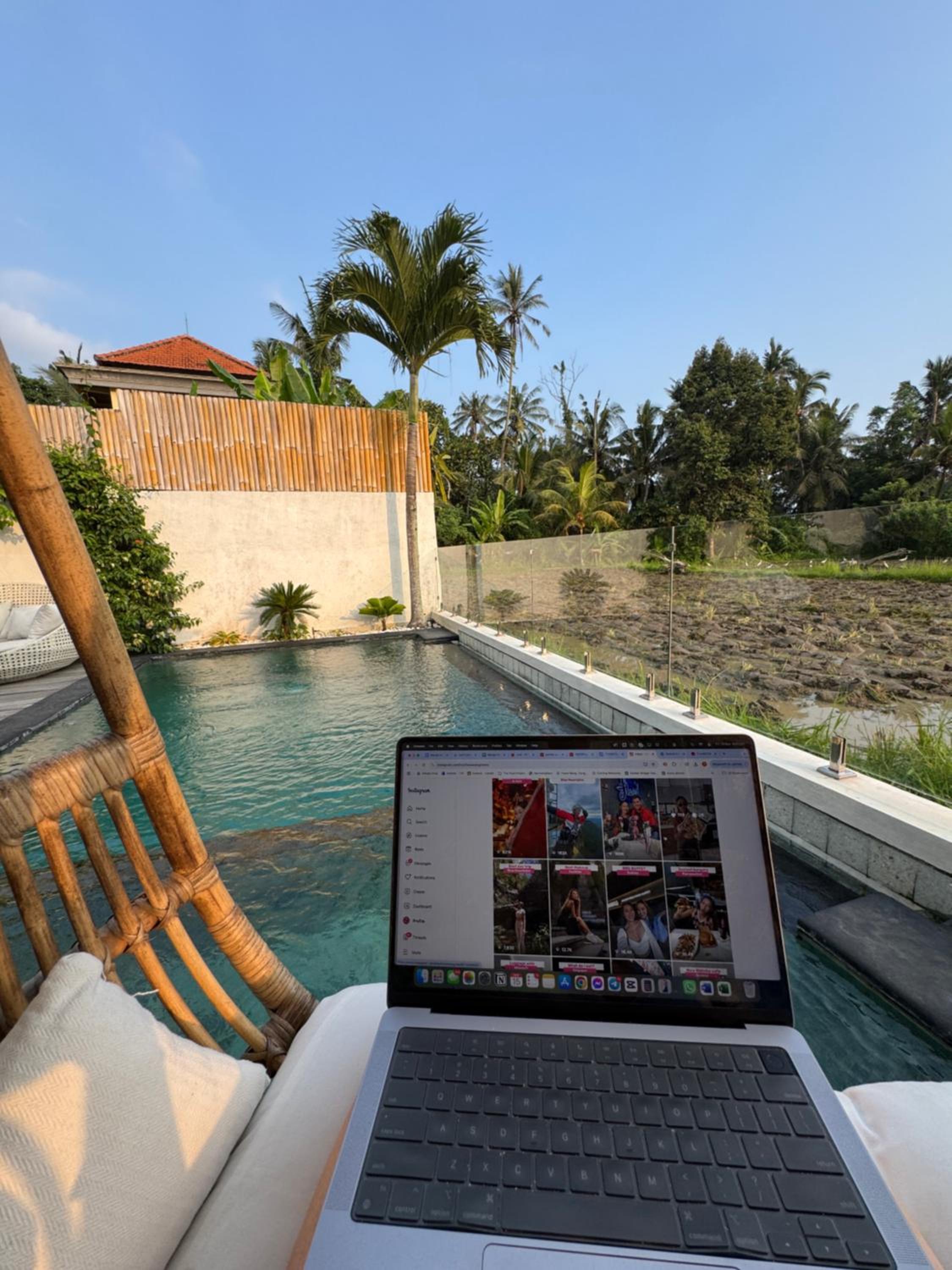 Ando House - 2BR Villa with Sunset Rice Field Views