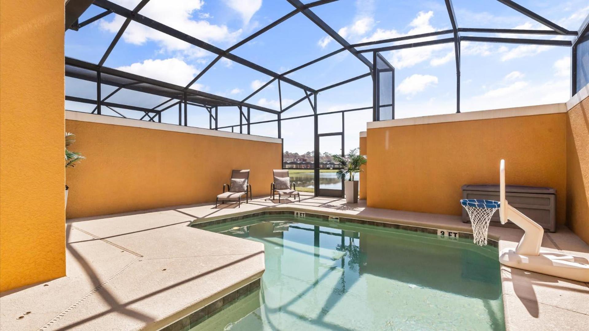 Family Resort Getaway w Pool & Patio near Disney