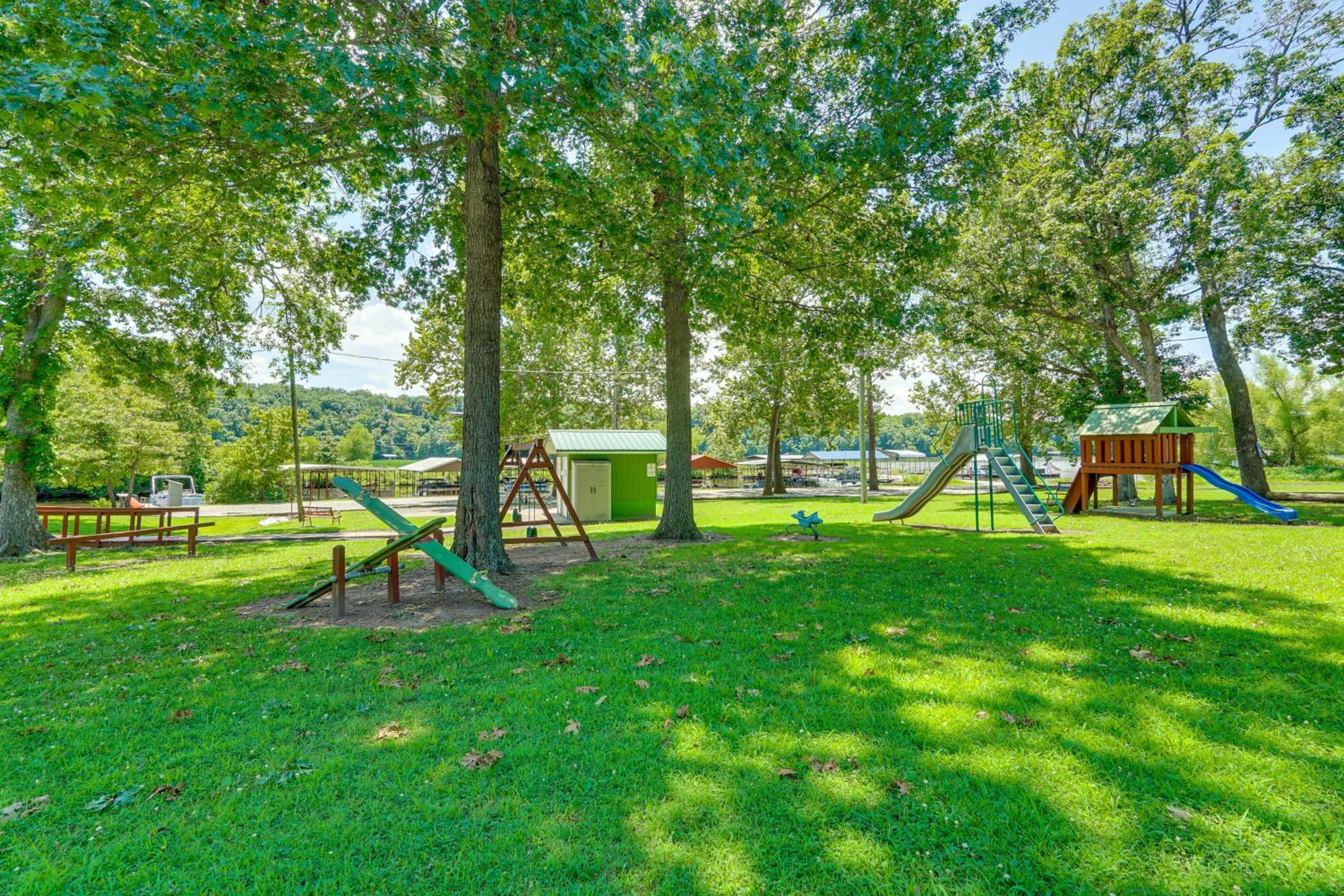 Ozarks Waterfront Home with Dock and Marina Access