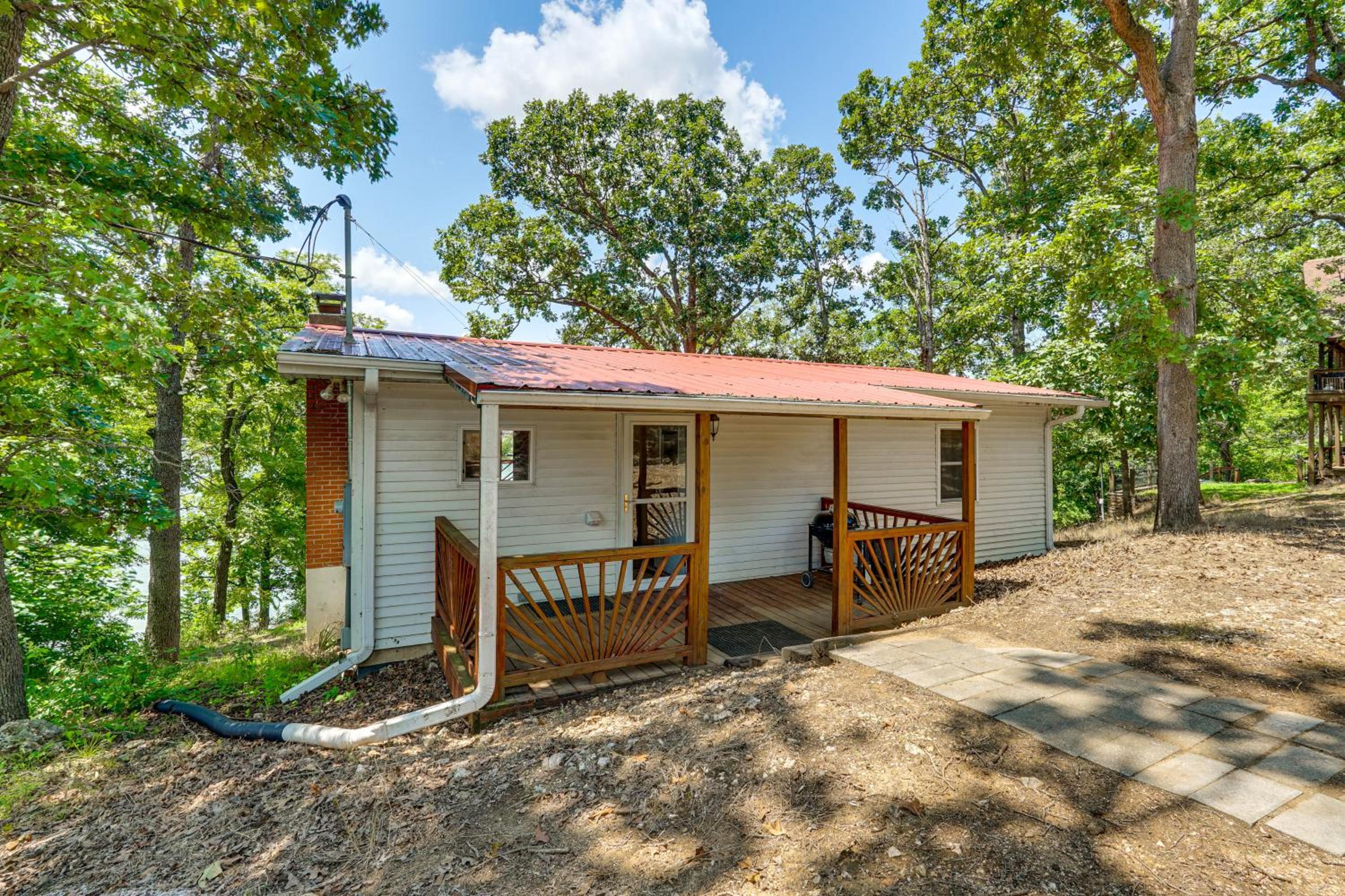 Ozarks Waterfront Home with Dock and Marina Access