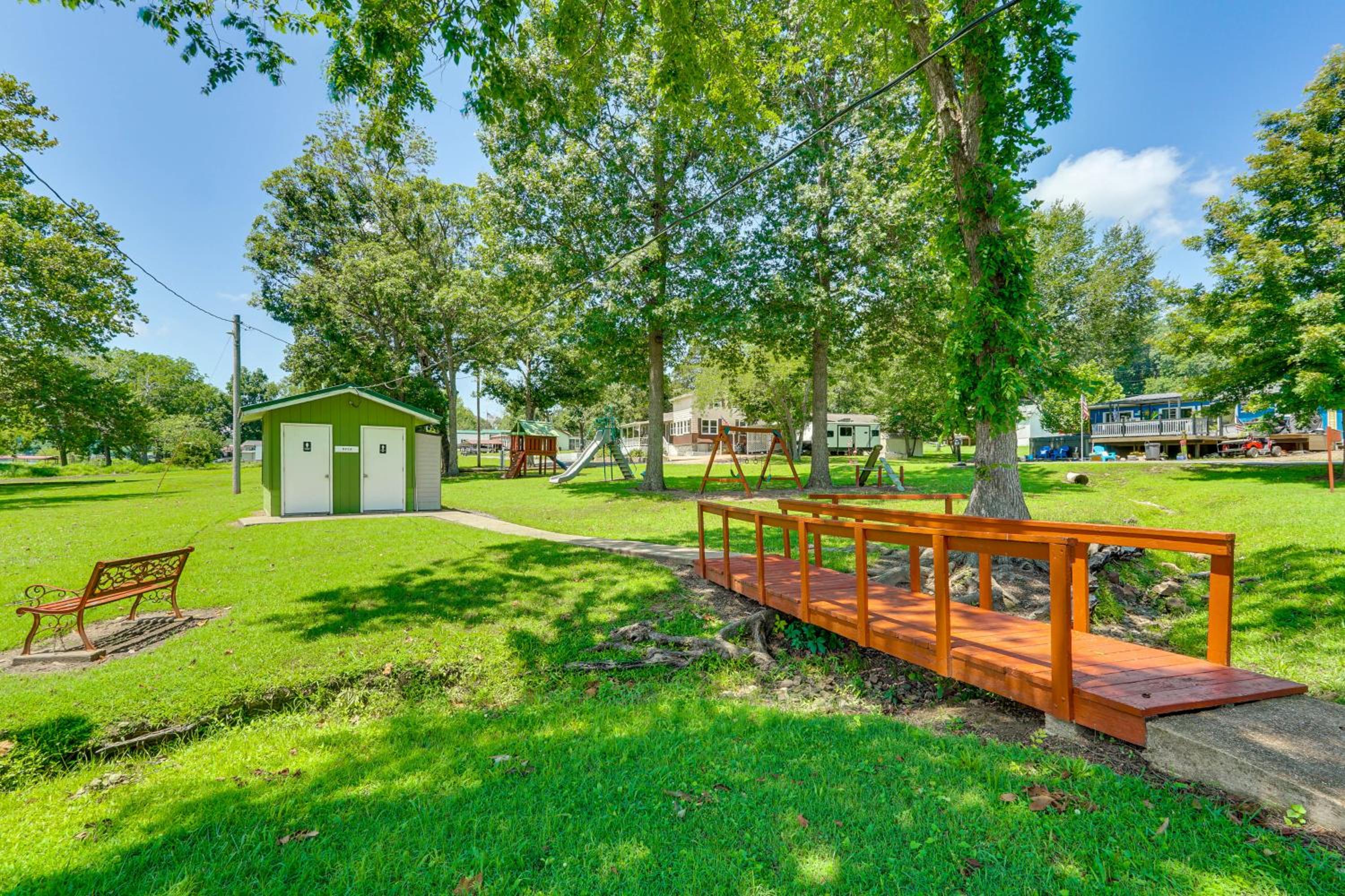 Ozarks Waterfront Home with Dock and Marina Access