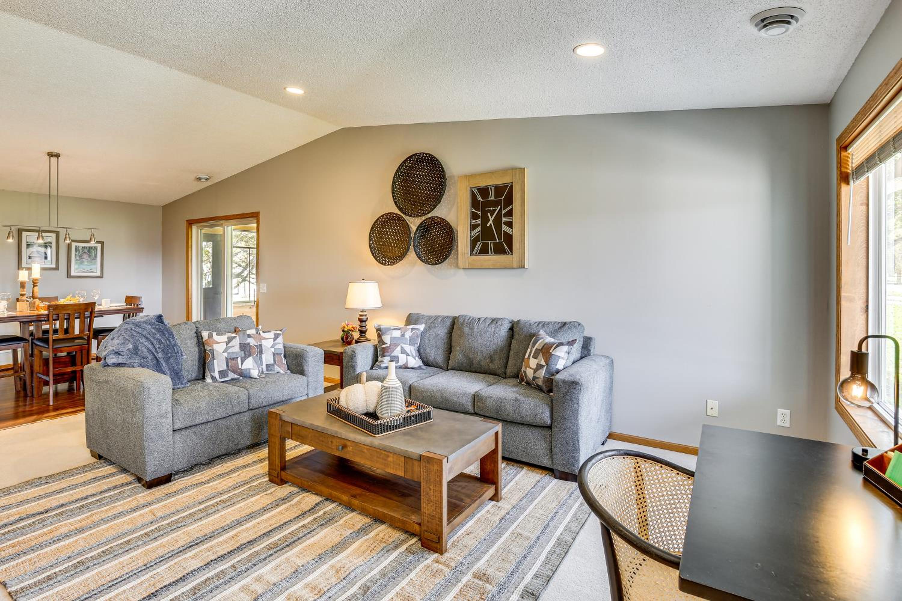 Across from Tetonka Lake 4-Season Getaway!