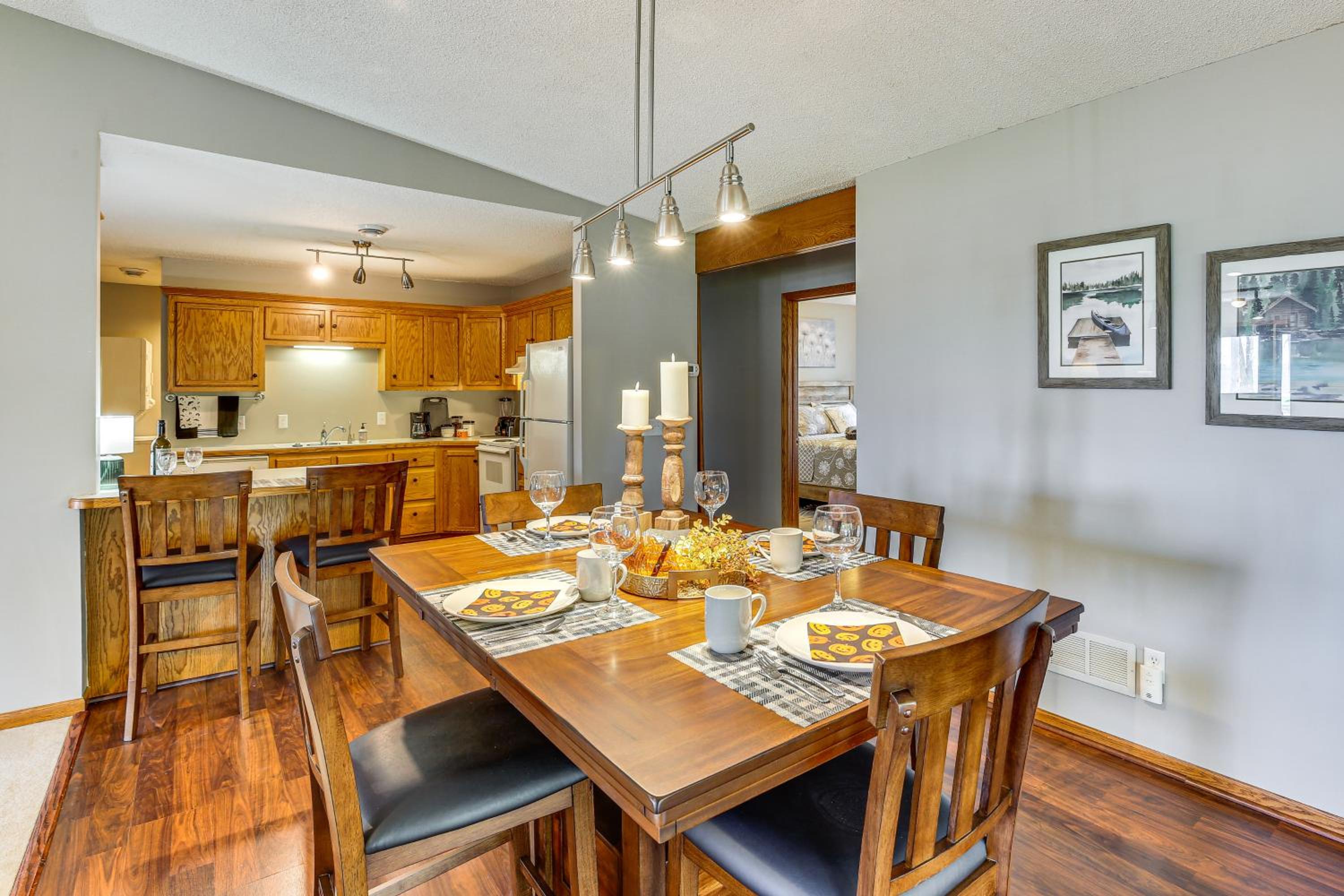 Across from Tetonka Lake 4-Season Getaway!