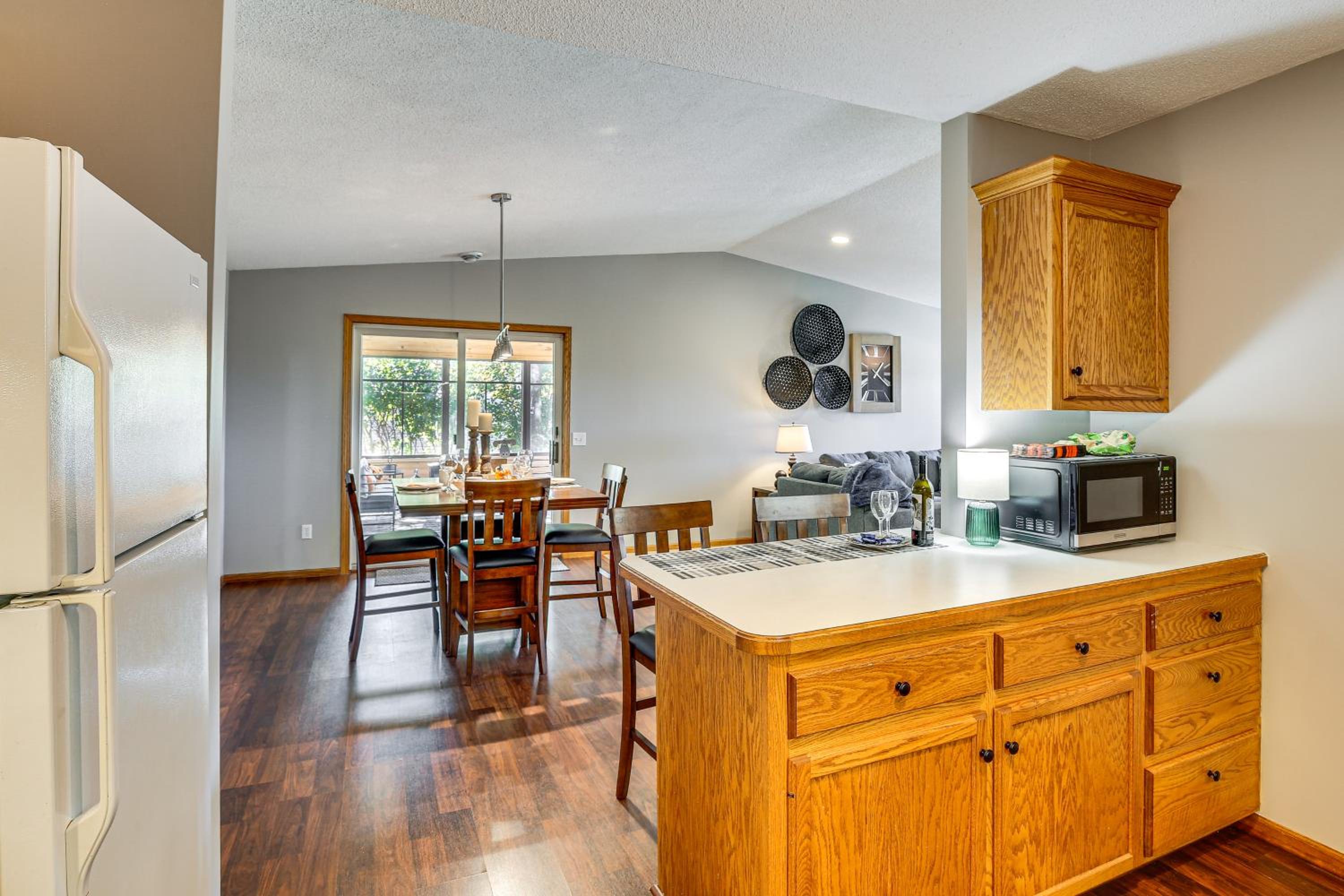 Across from Tetonka Lake 4-Season Getaway!