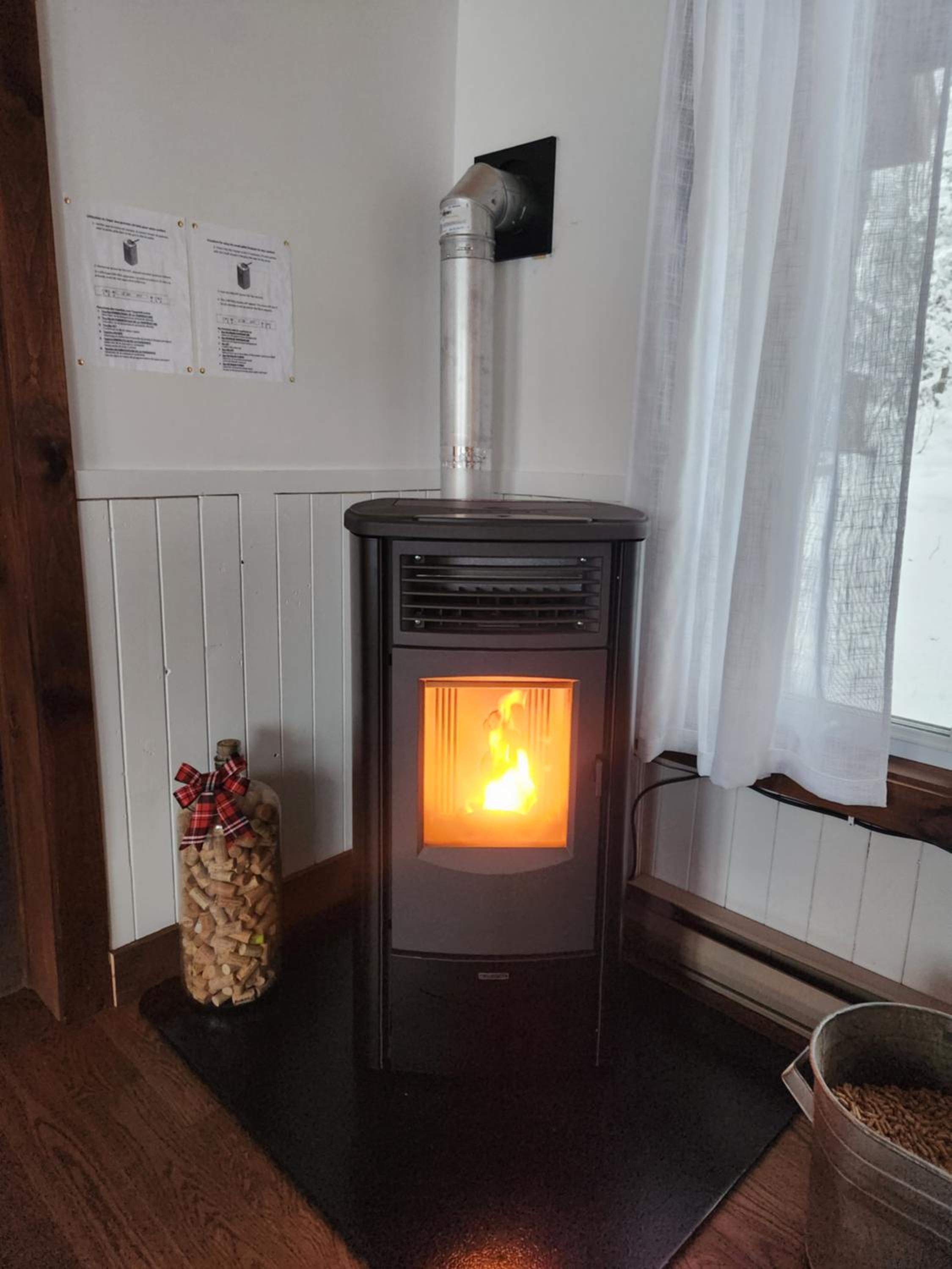 Chalet au bord de l'eau avec spa privé - Mauricie - Portneuf - Québec