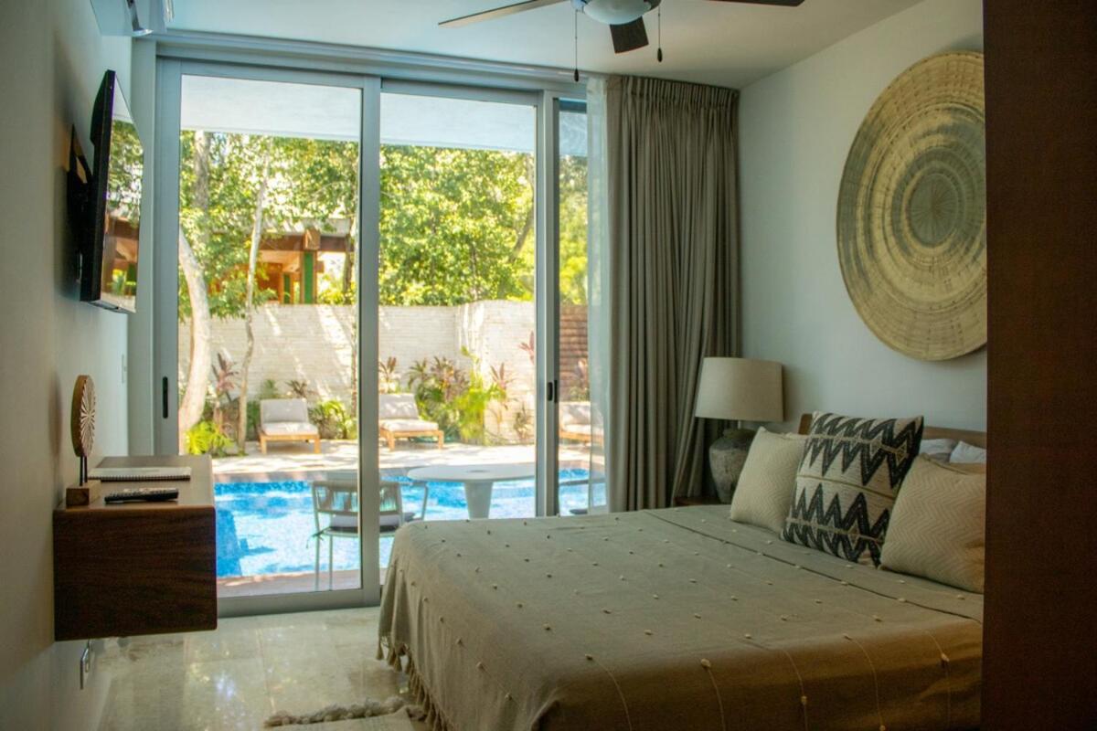 NHOA 111A Lux 2BR Condo Pool access in Aldea Zama