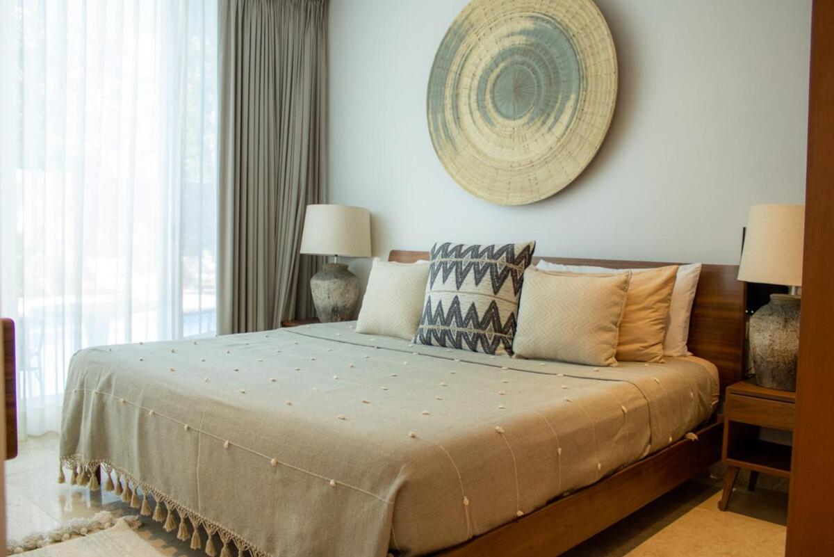NHOA 111A Lux 2BR Condo Pool access in Aldea Zama