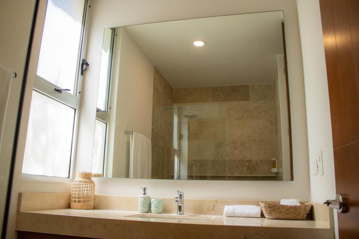 NHOA 111A Lux 2BR Condo Pool access in Aldea Zama