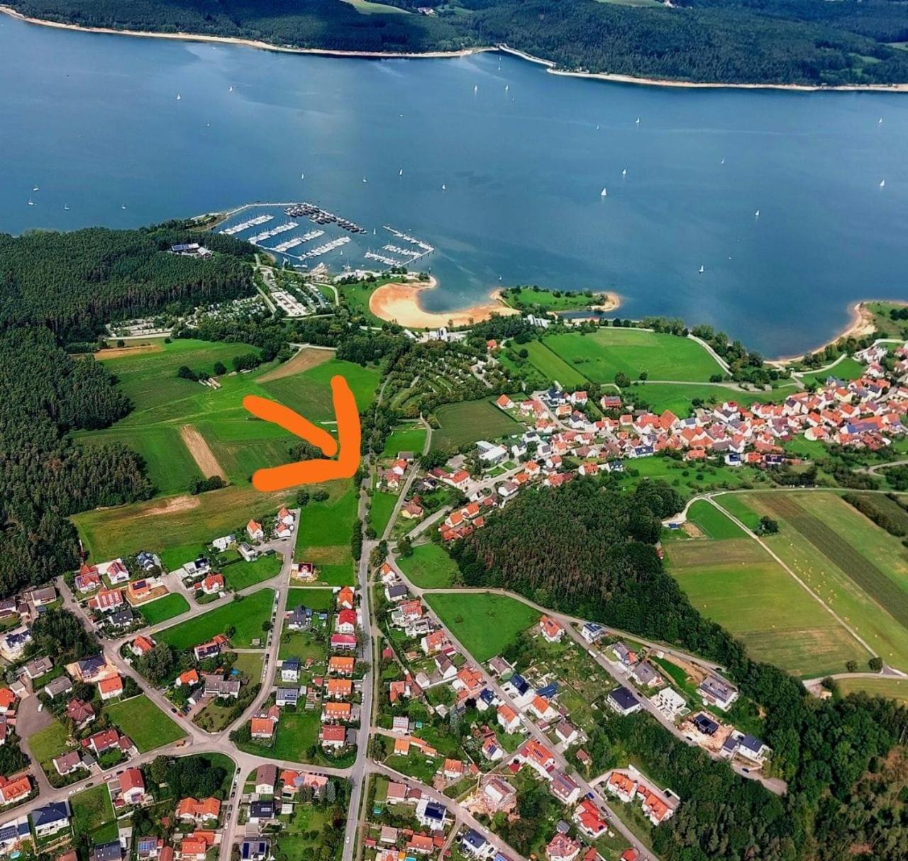 Fewo Erdgeschoss Ankerplatz mit Sauna direkt am Brombachsee bei Juliane und Klaus