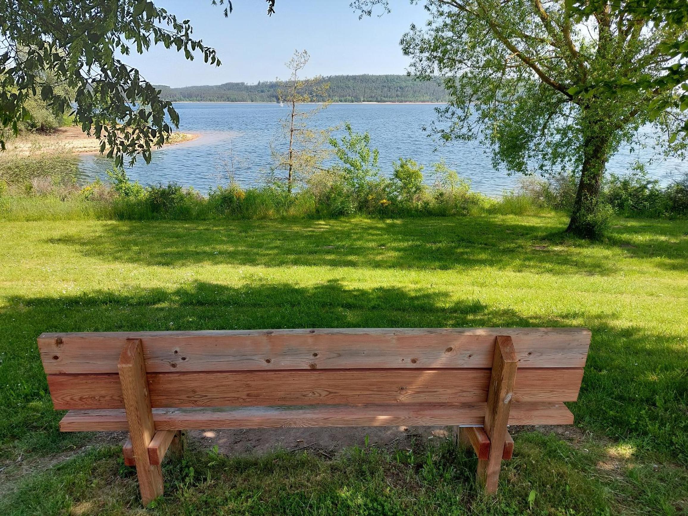 Fewo Erdgeschoss Ankerplatz mit Sauna direkt am Brombachsee bei Juliane und Klaus