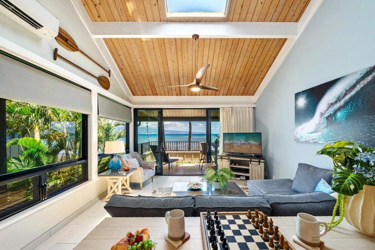 Kahana Village 32 · KHV 32 Direct Oceanfront Views Remodeled 2BD